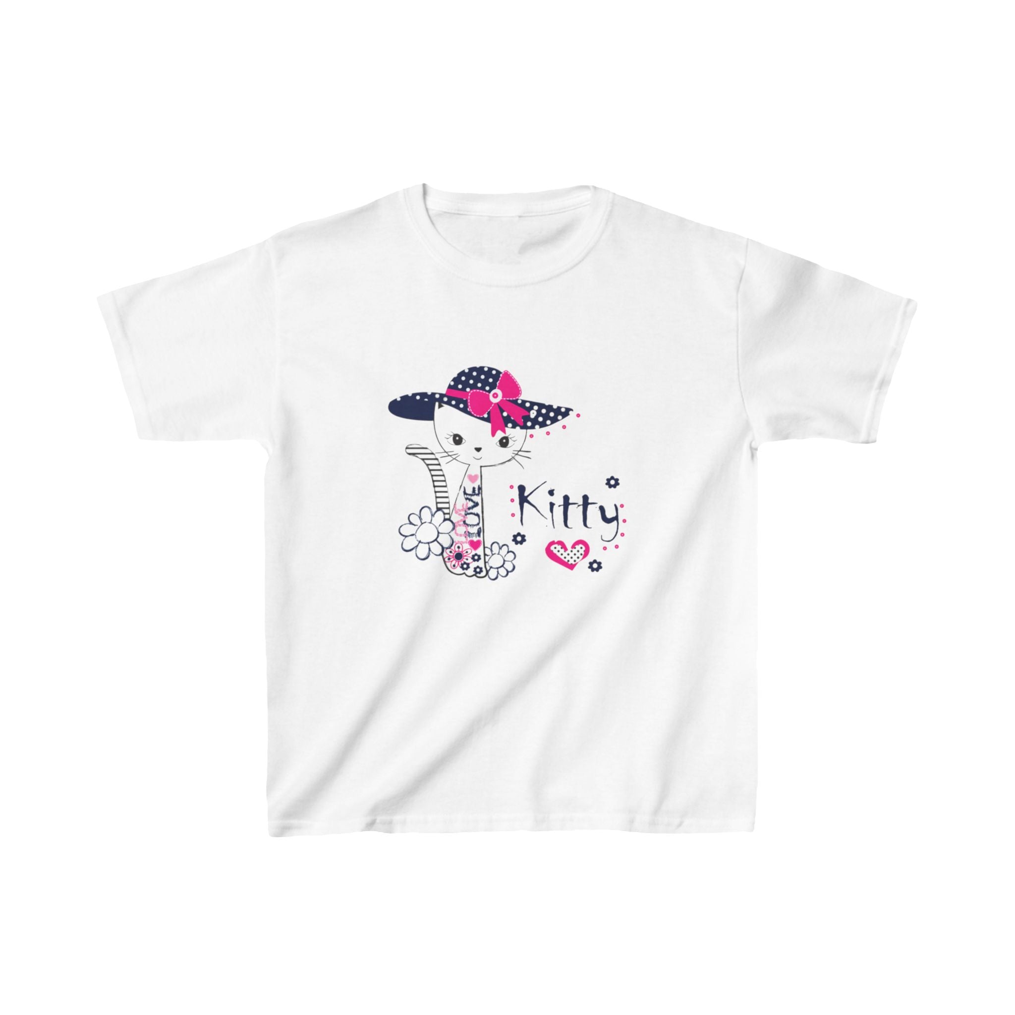 Love Kitty Kids Heavy Cotton™ Tee