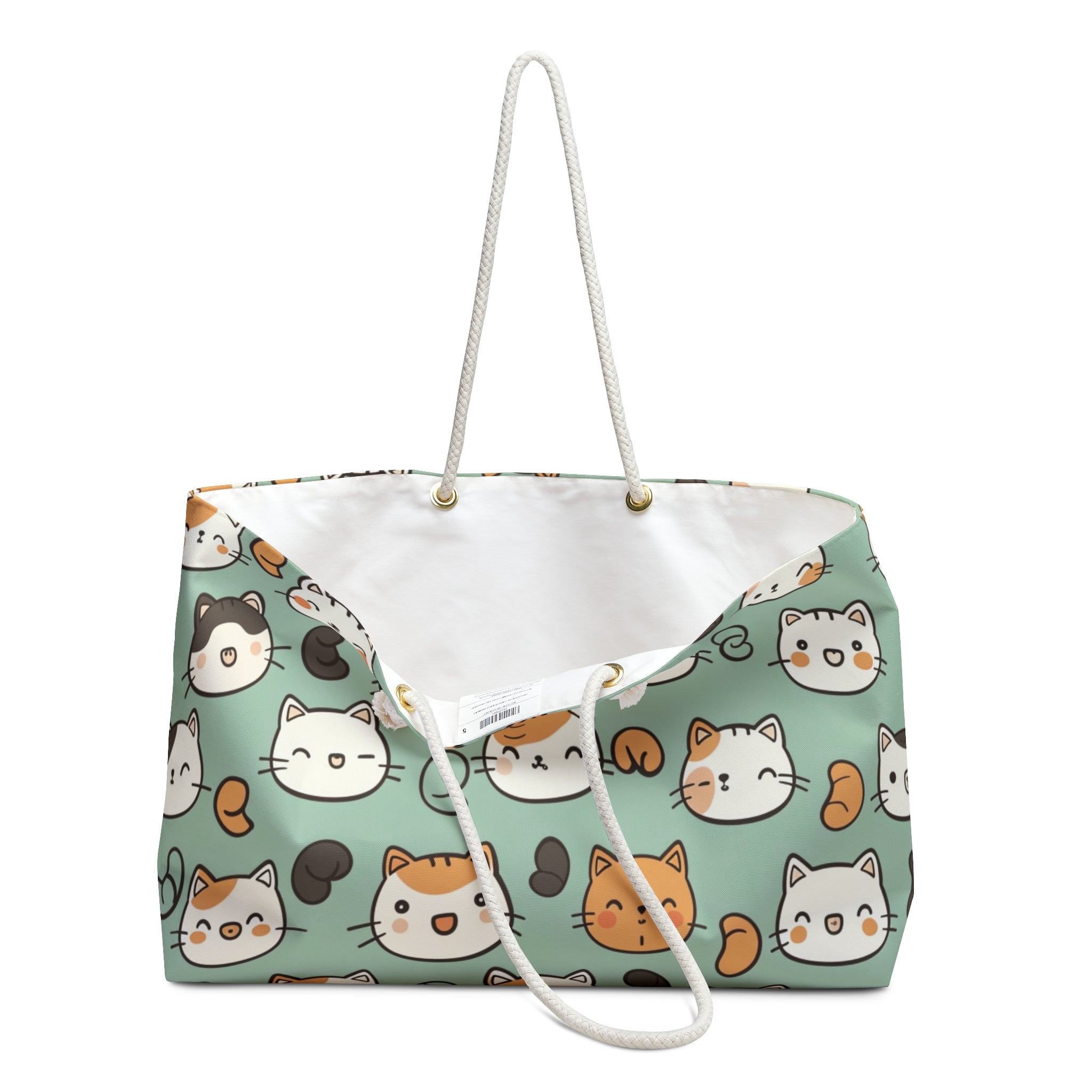 Kitty Cats Extra Large Carryall Tote Bag