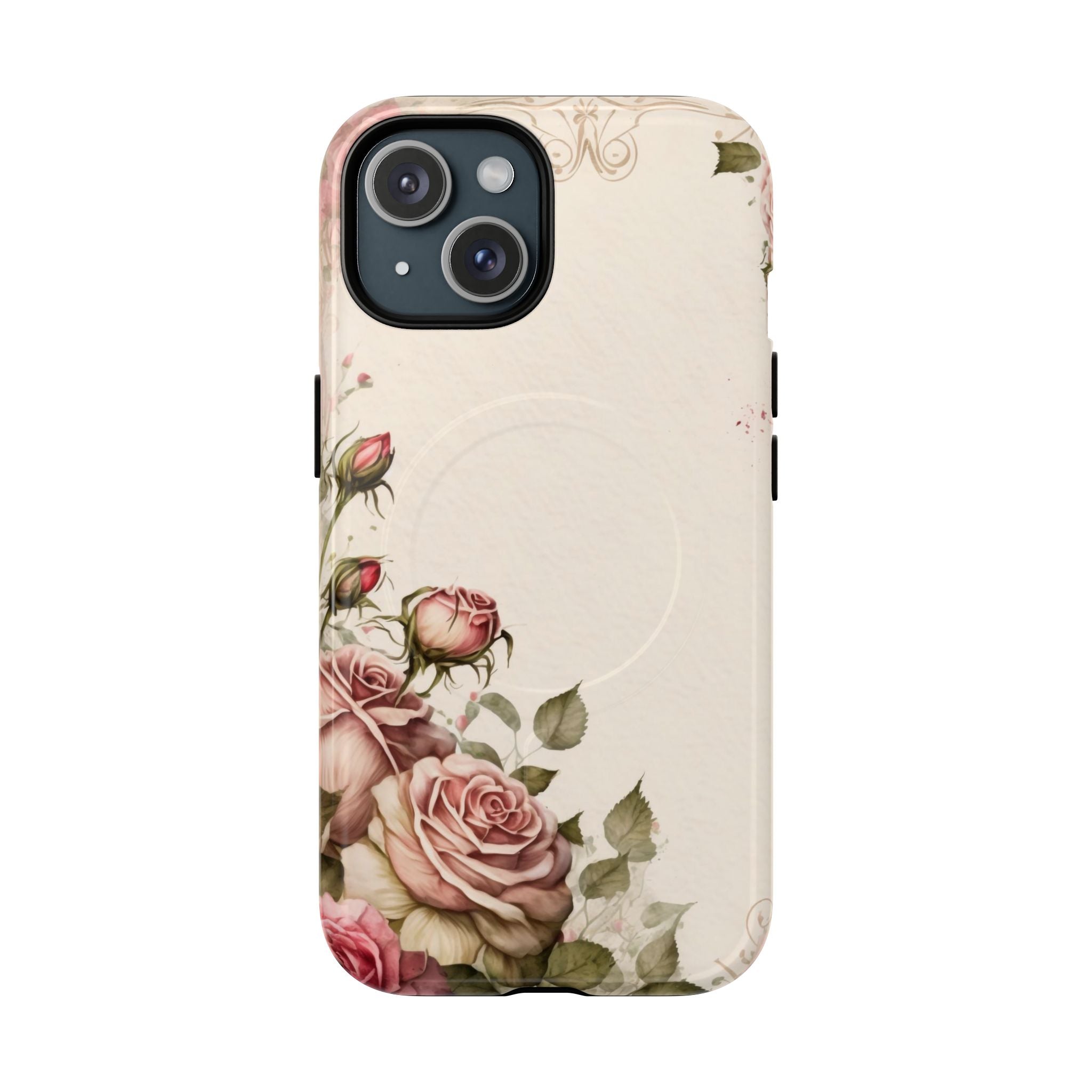 Pink Roses Tough Magnetic Case