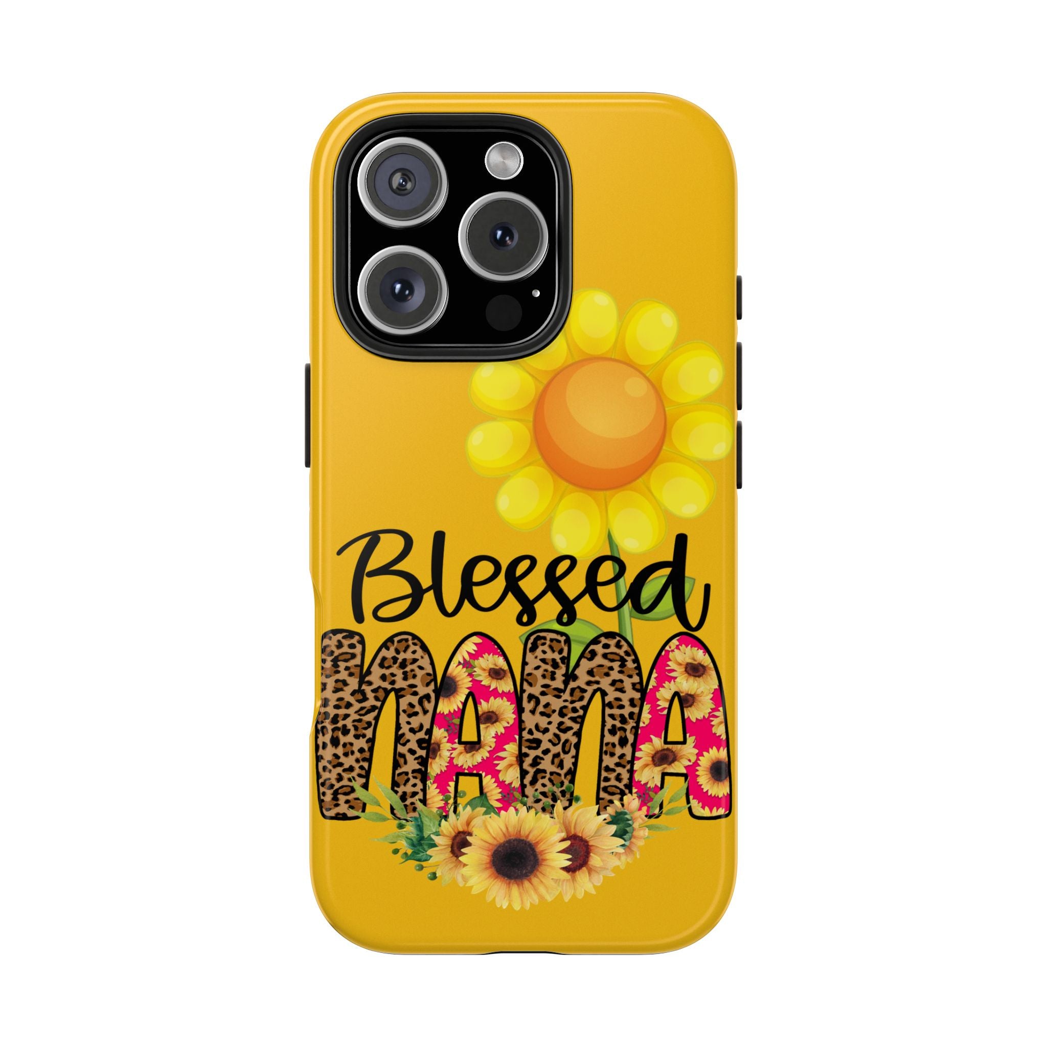 Blessed Nana Tough Phone Case | Colorful Floral Design for Grandmas