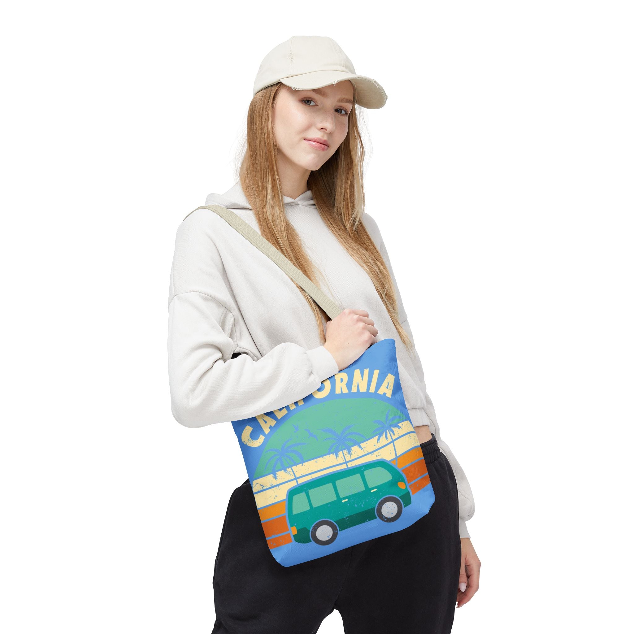 California Tote Bag - Beach Vibes Travel Bag