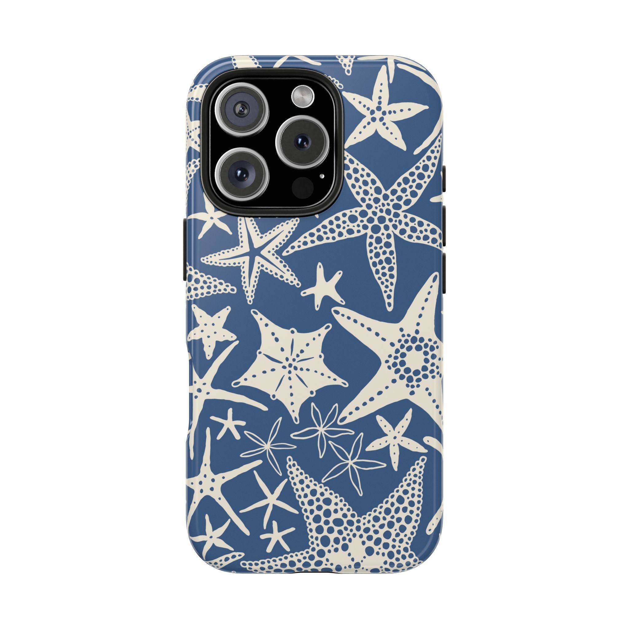 Nautical Starfish Tough Phone Cases - Coastal Ocean Inspired Design