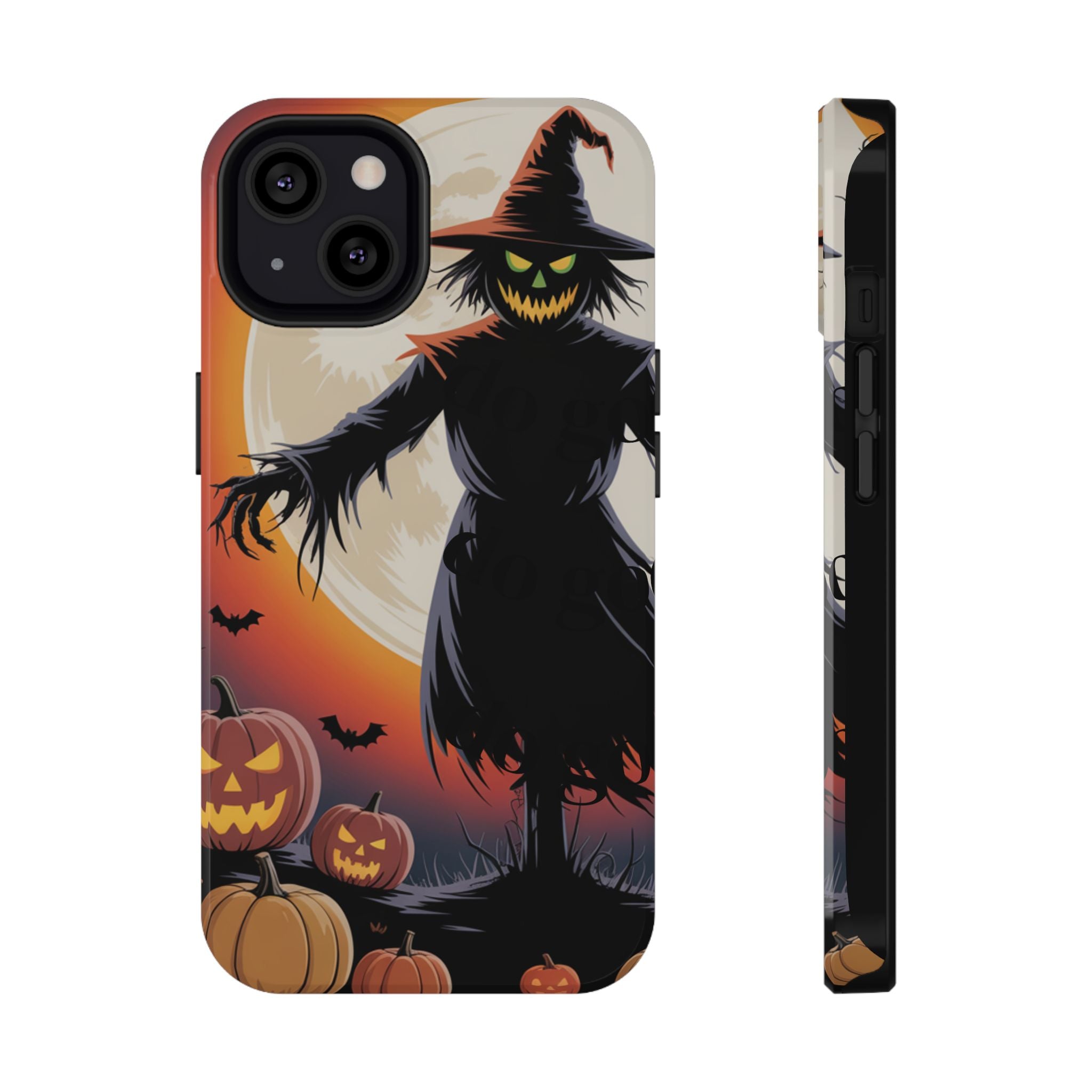 Halloween Scarecrow Phone Case | Impact-Resistant, Spooky, Fall Decor, Gift for Halloween Lovers, Autumn Phone Cover