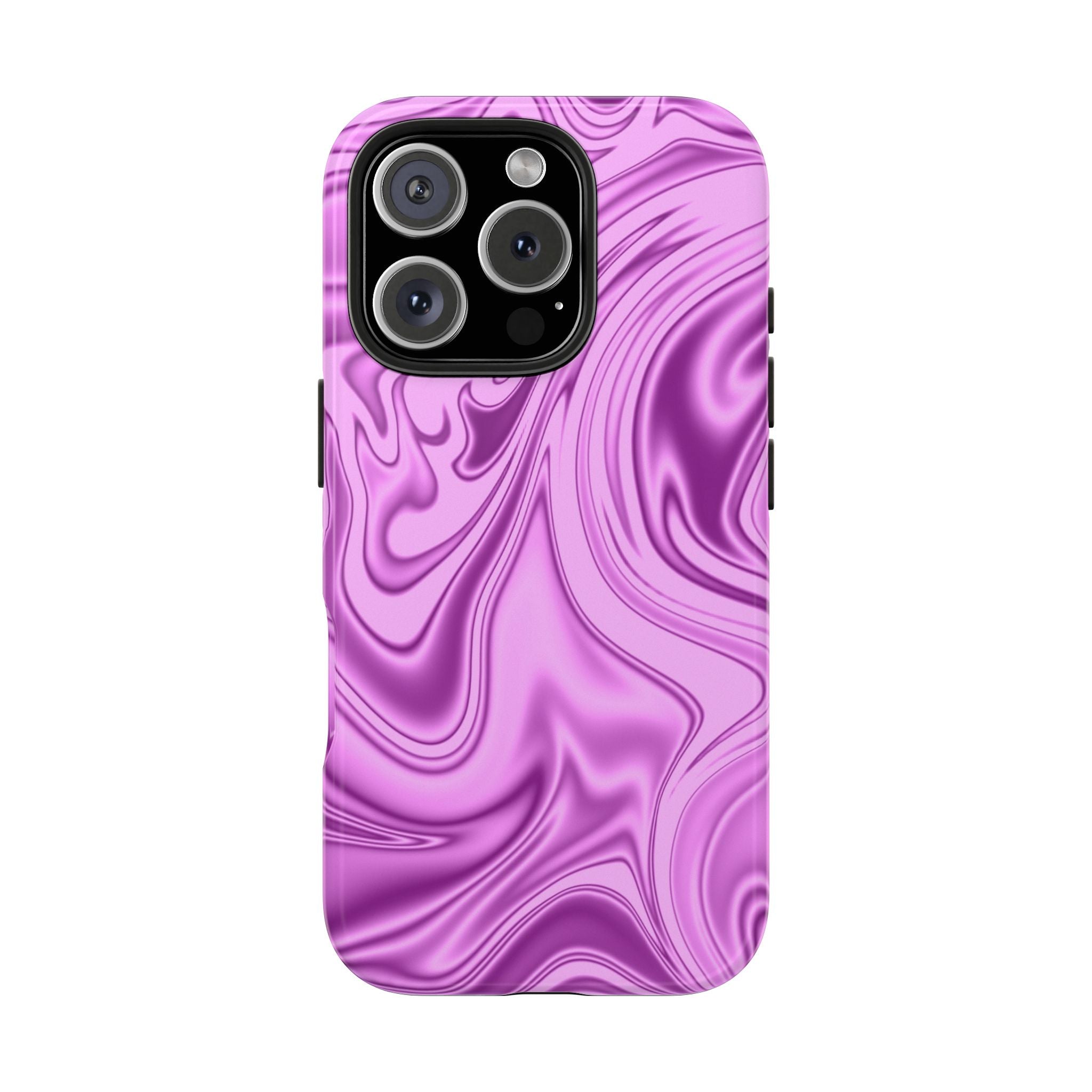 Purple Liquid Swirl Tough Mobile Phone Case