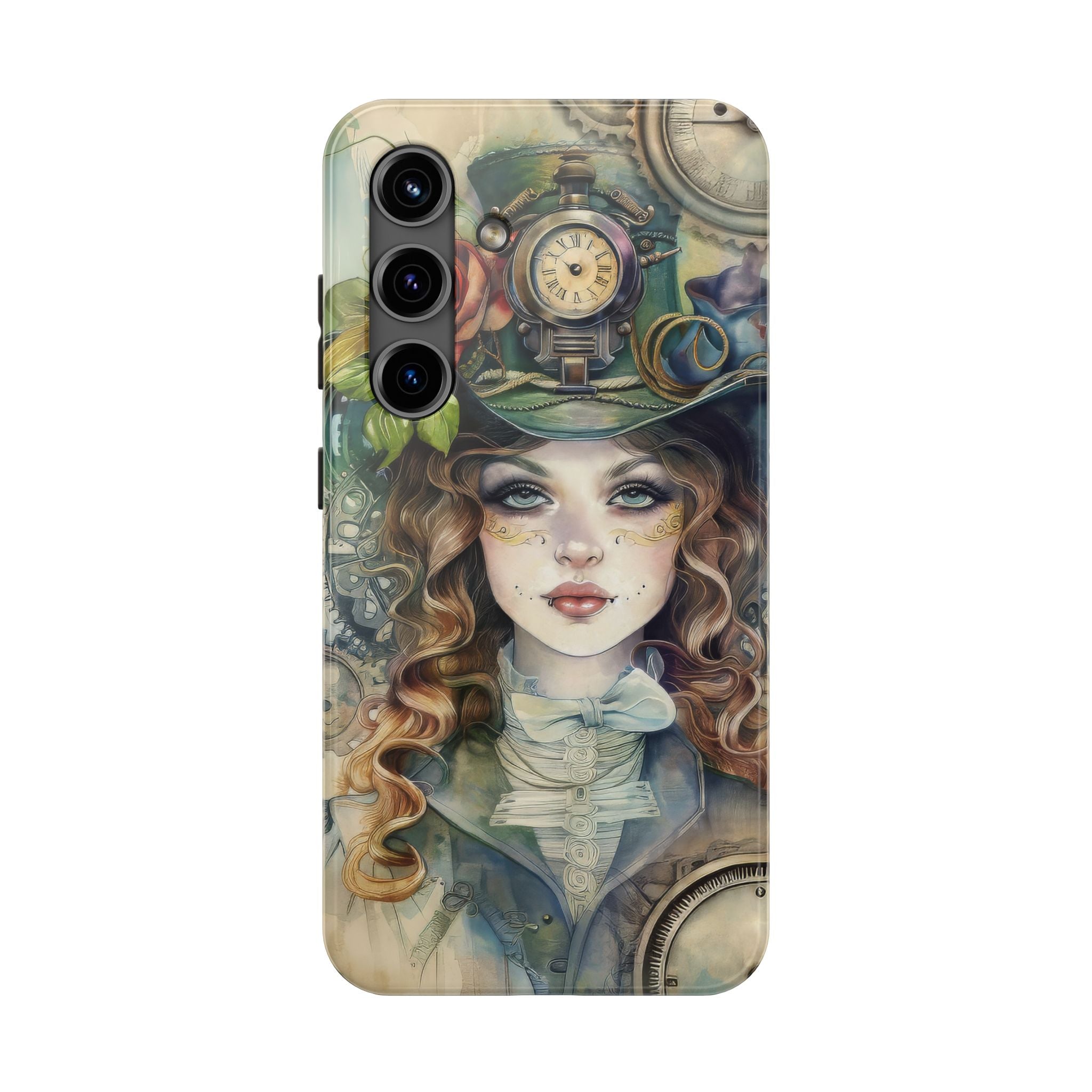 Lady Steampunk Tough Mobile Phone Case