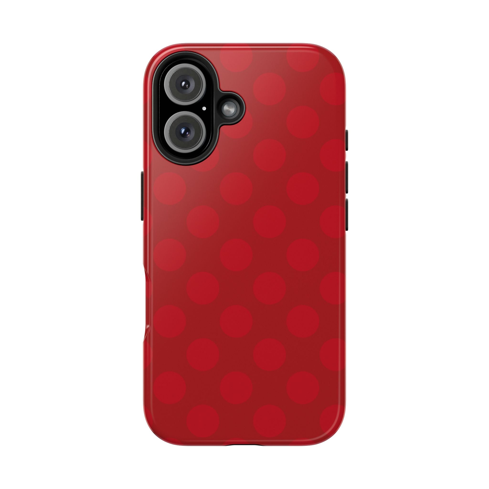 Red Polka-Dot Mobile Phone Case