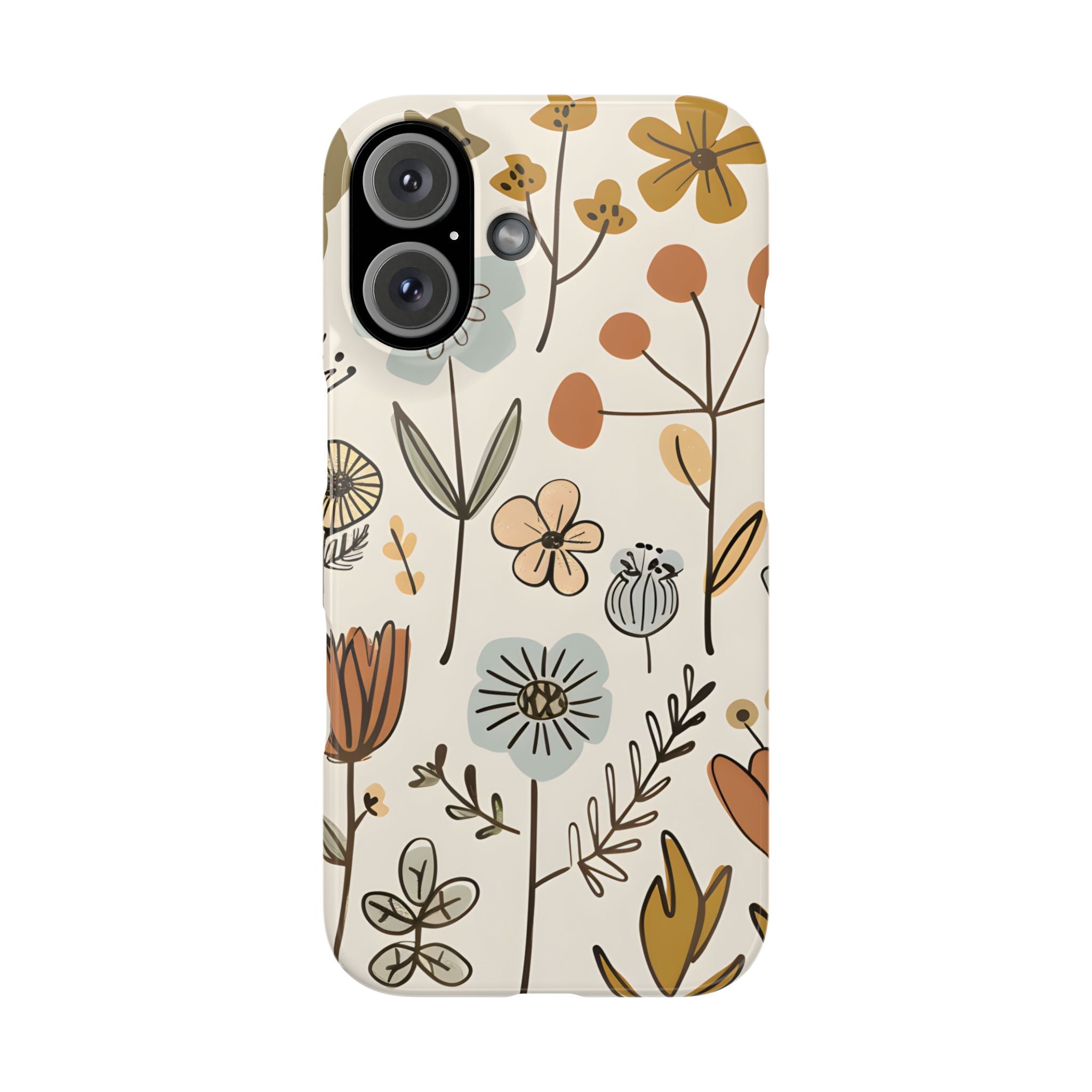 Flowers Slim Phone Case