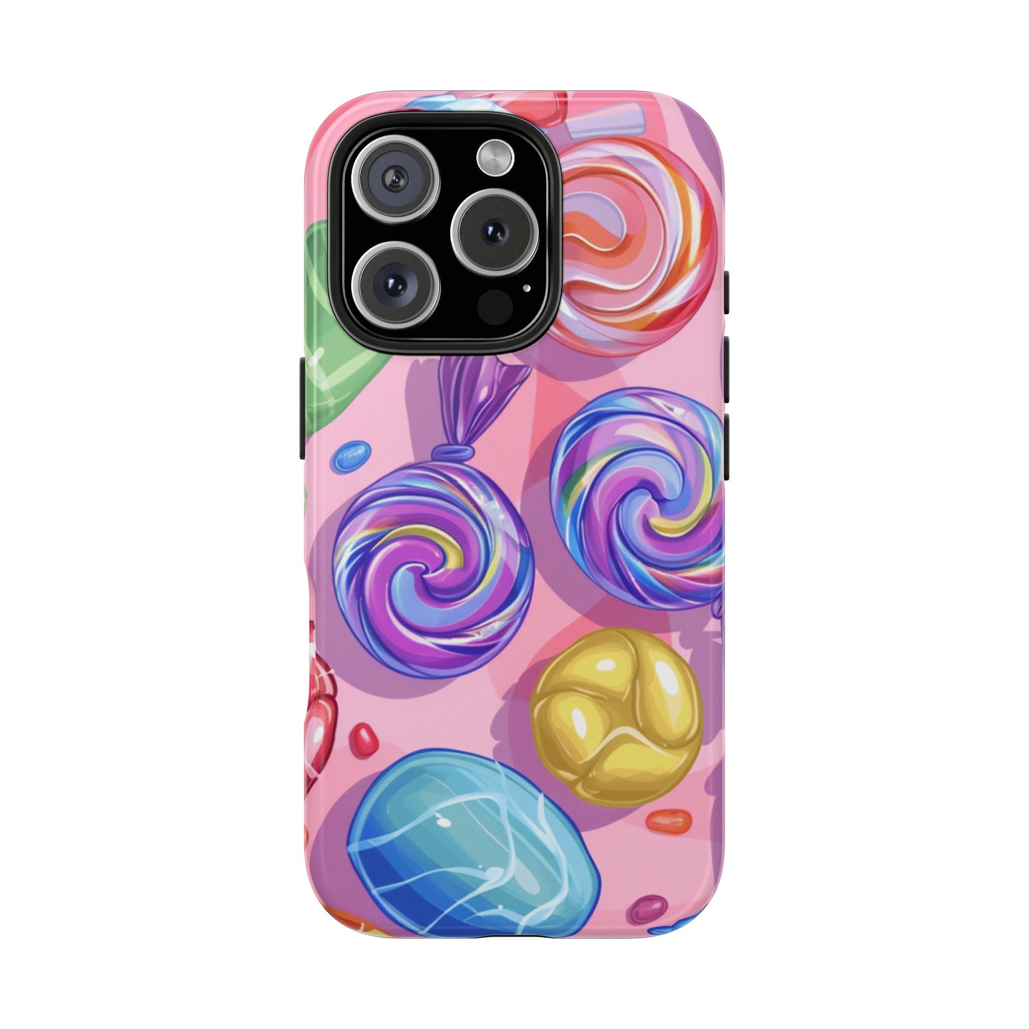 Colorful Candy iPhone Samsung Case Durable Tough Impact Resistant Case for Sweet Tooth Lovers