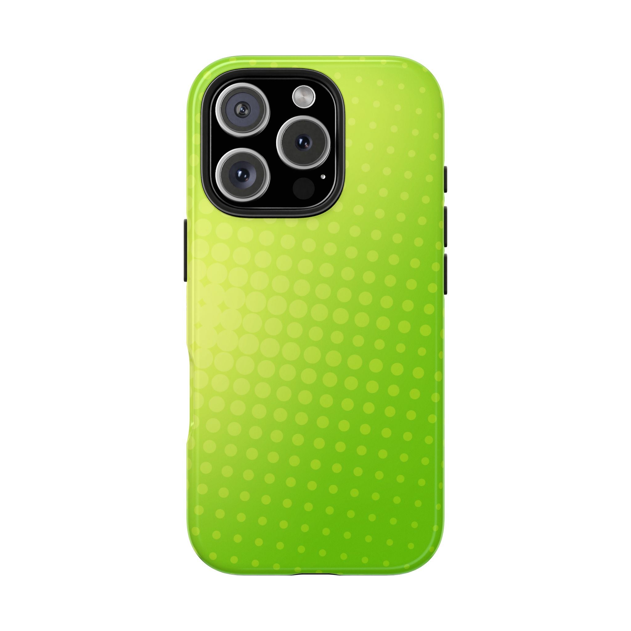 Vibrant Green Tough Phone Case - Stylish Protection for Your Device