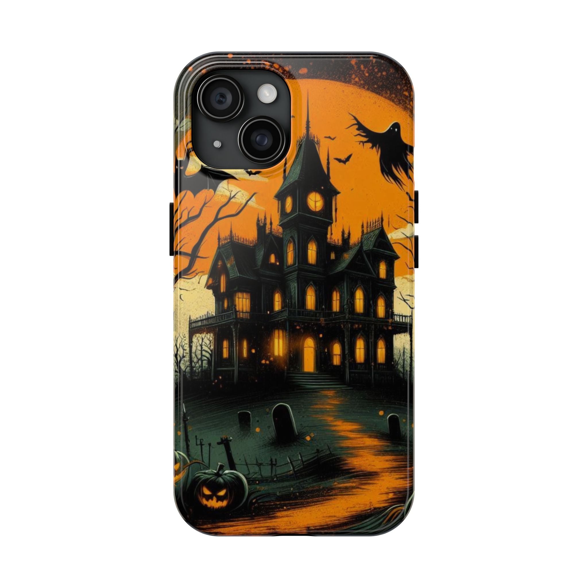 Halloween Haunted House Tough Mobile Phone Case
