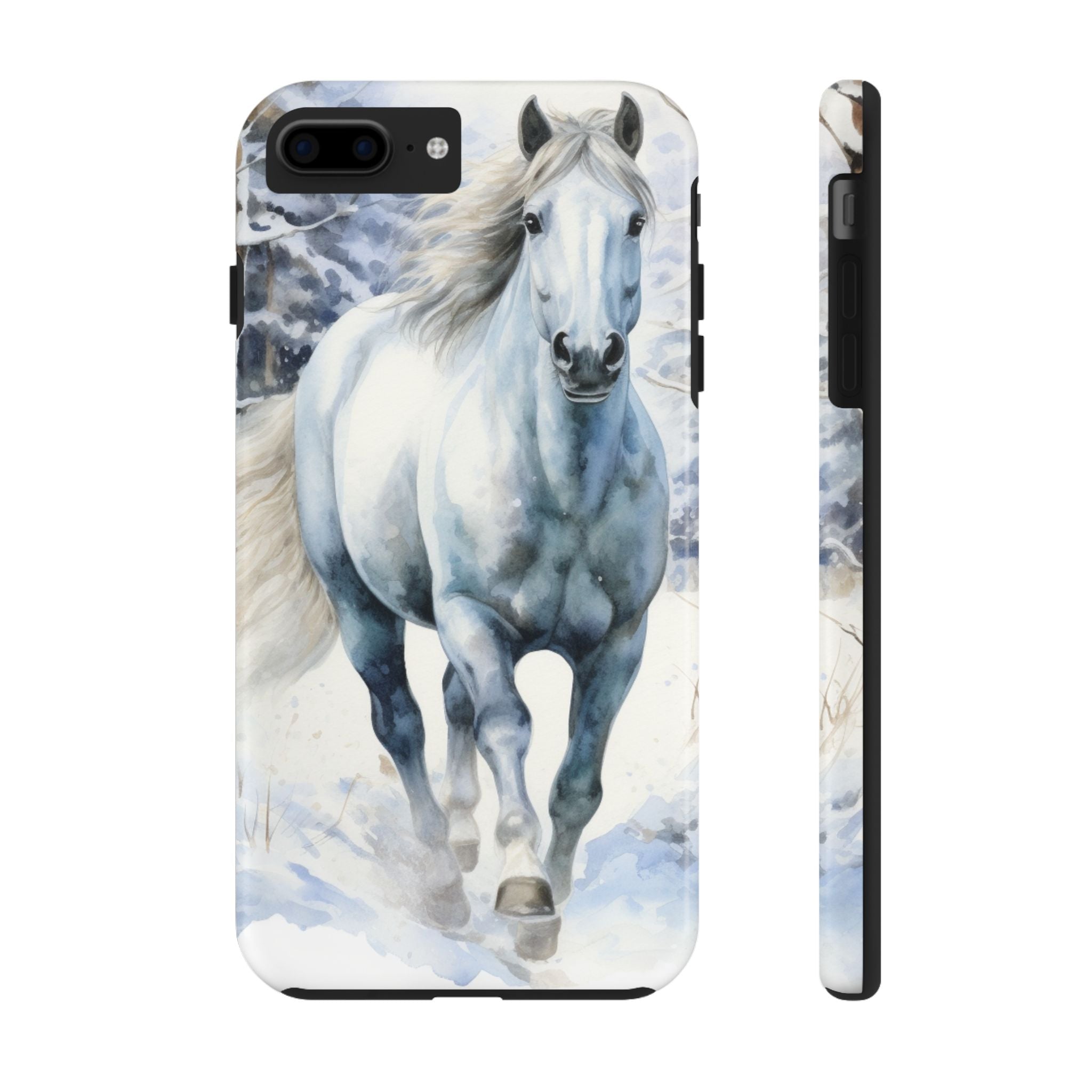 White Horse Tough Mobile Phone Case
