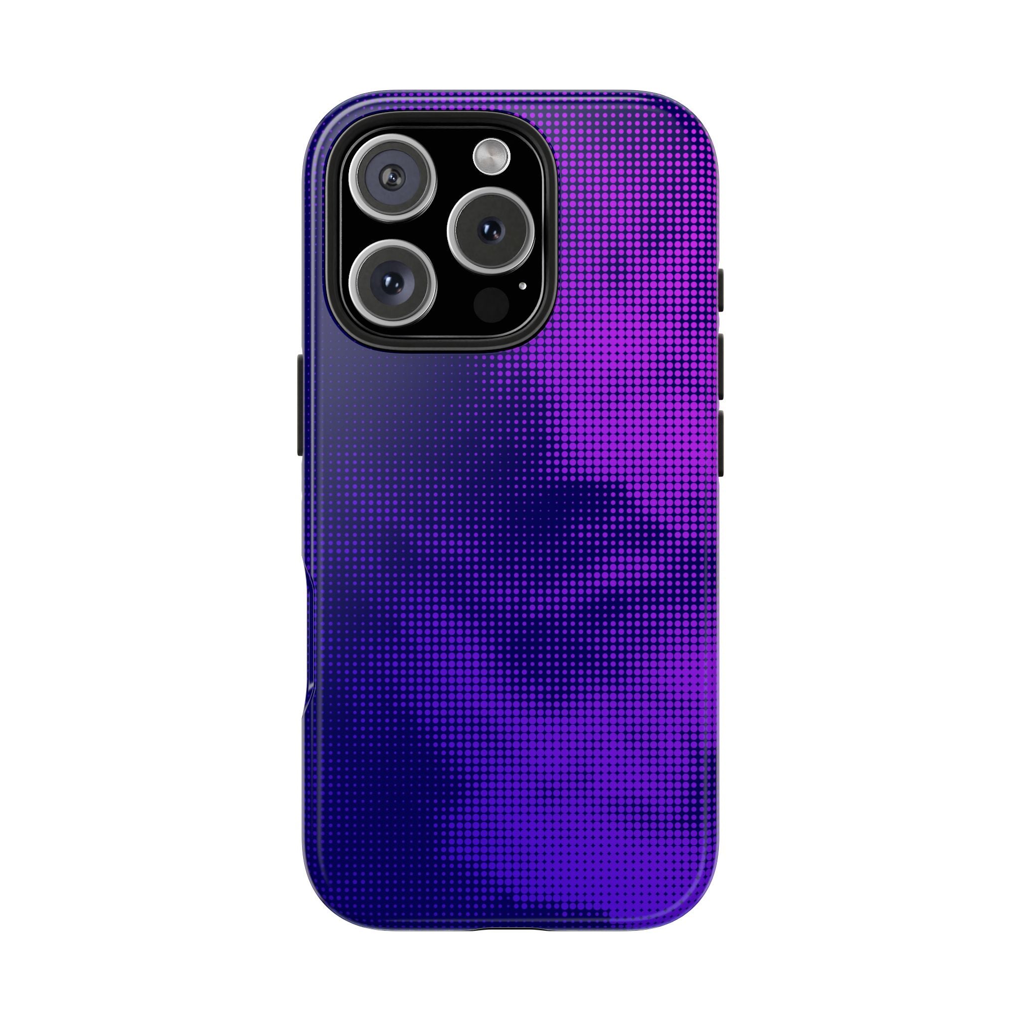 Vibrant Purple Tough Phone Case - Stylish Protection for Your Device