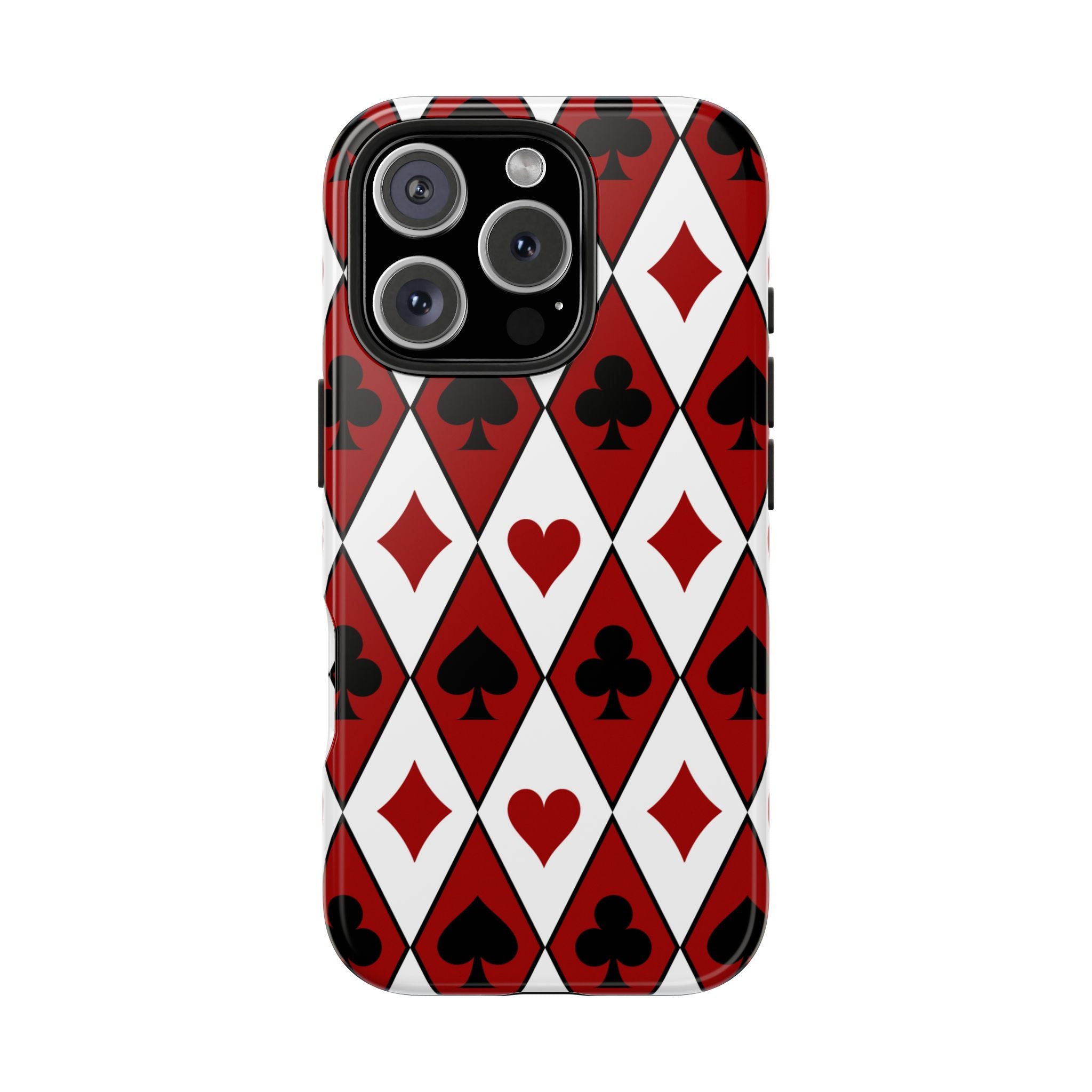 Stylish Playing Card Phone Case Durable & Trendy iPhone Samsung Cover for Gamers