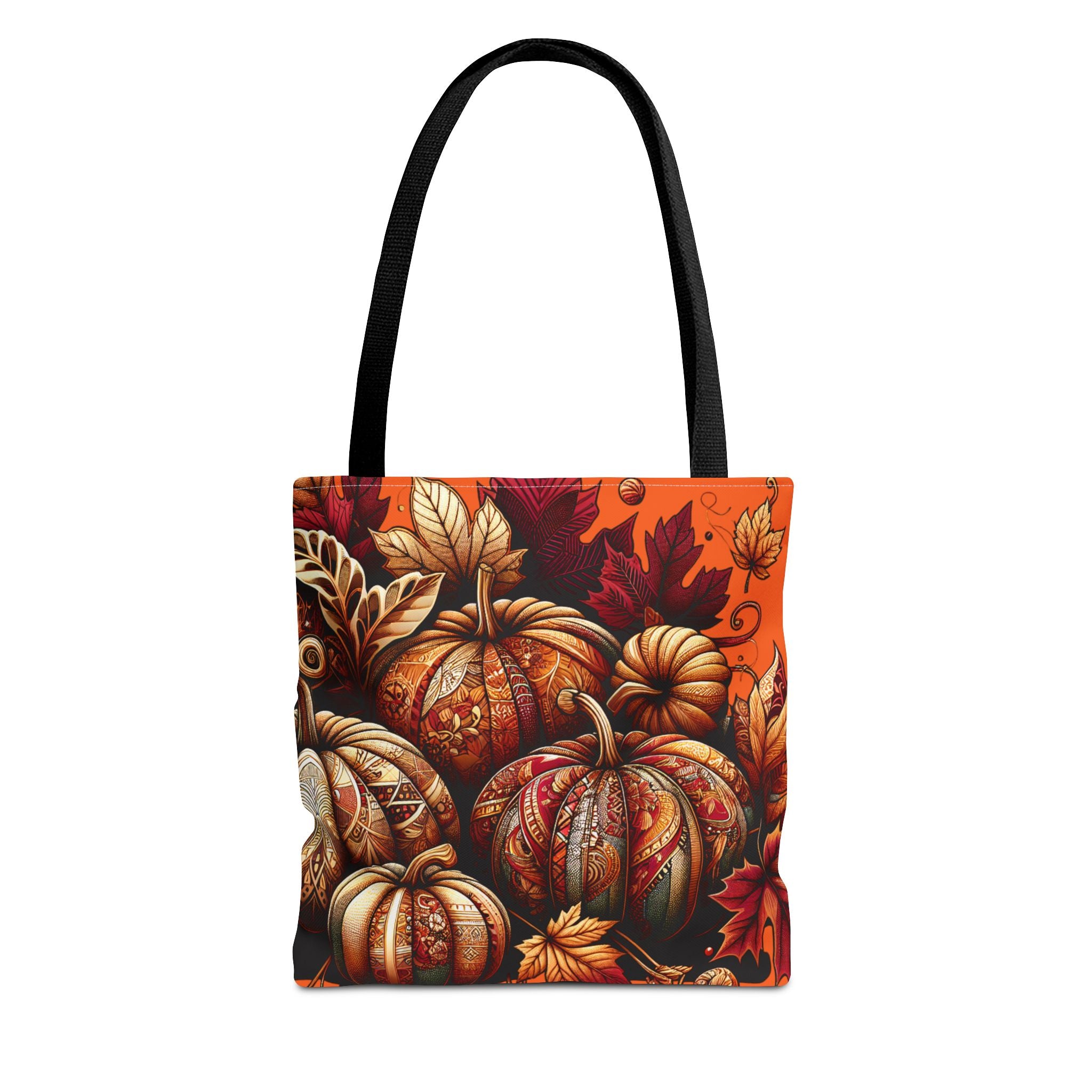 Autumn Pumpkin Tote Bag, Fall Bag, Eco-Friendly Shopper, Harvest Market Tote, Thanksgiving Gift, Seasonal Fashion Accessory
