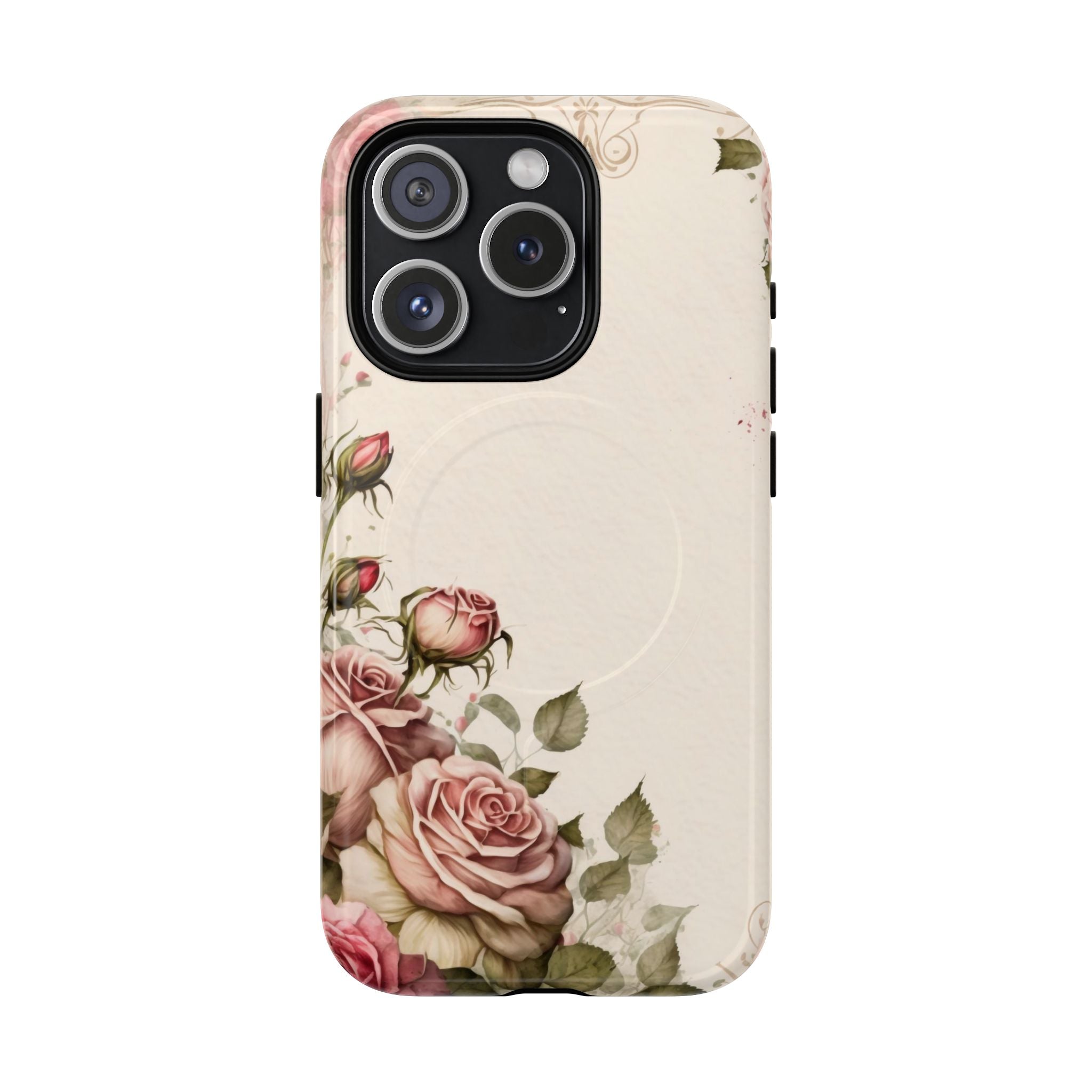 Pink Roses Tough Magnetic Case