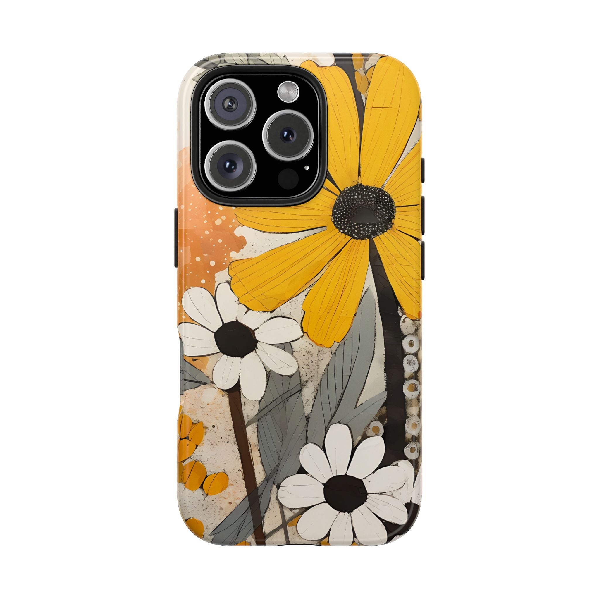 Yellow Daisy Tough Mobile Phone Case