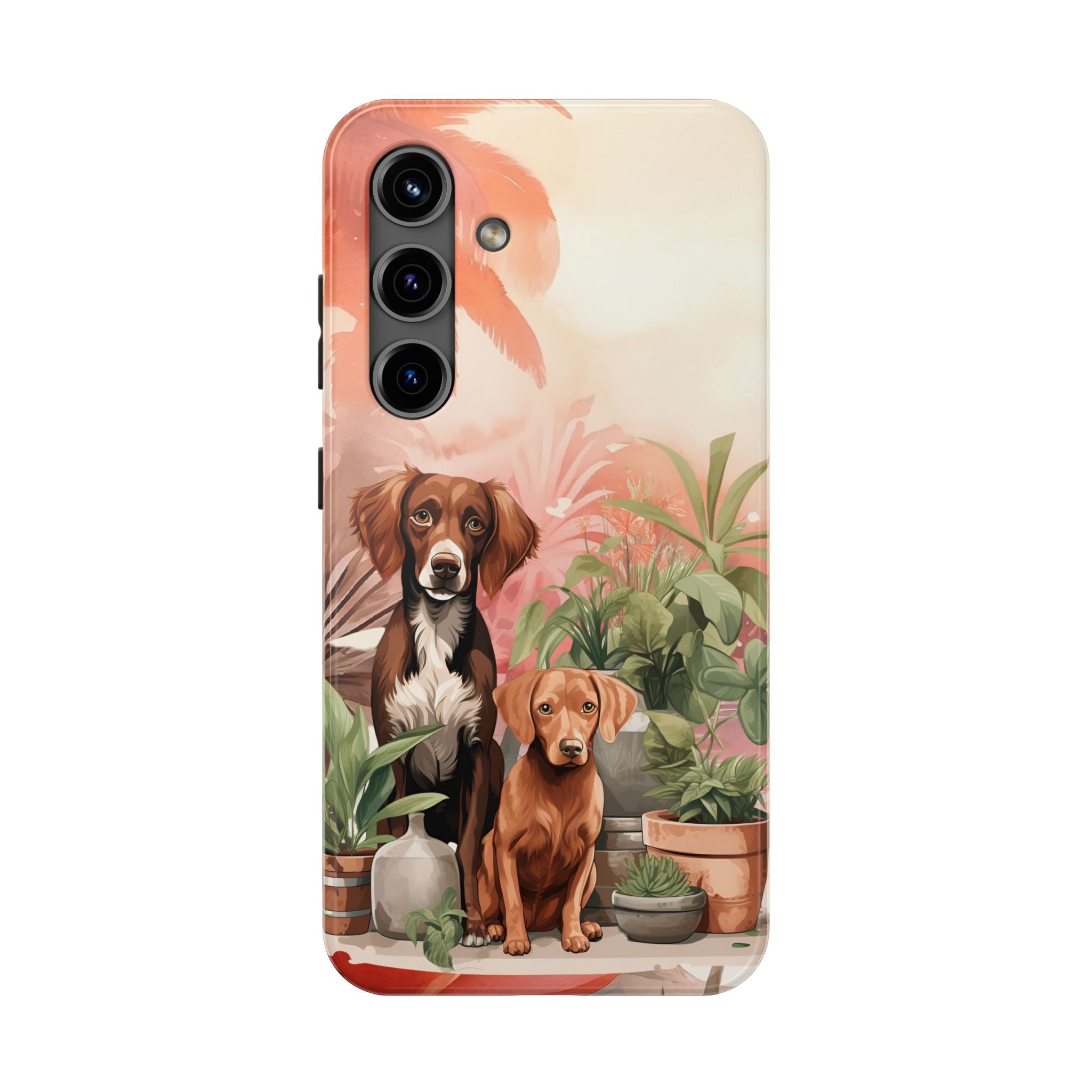 Dog Friends Tough Mobile Phone Case