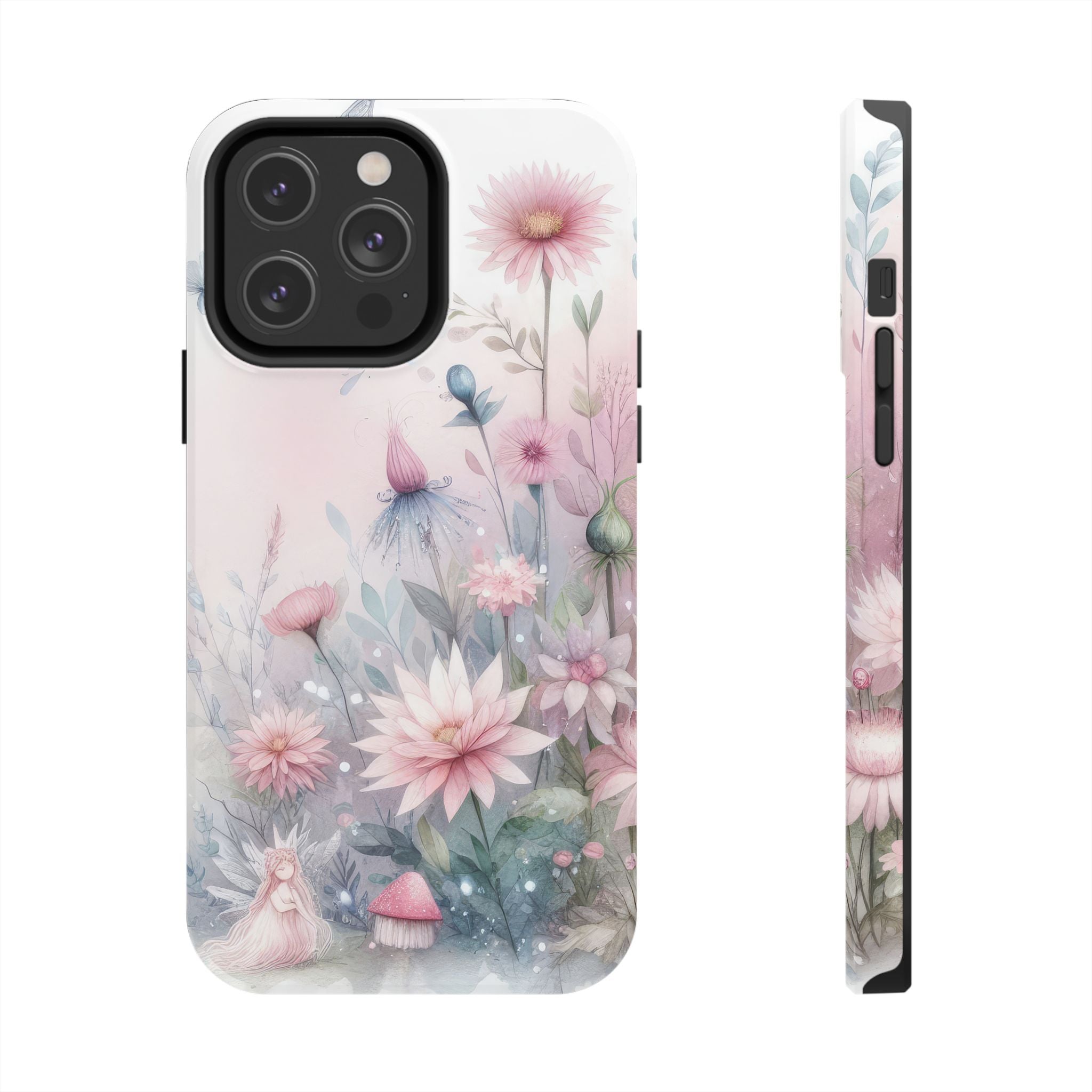 Pastel Fairy Garden Tough Mobile Phone Case