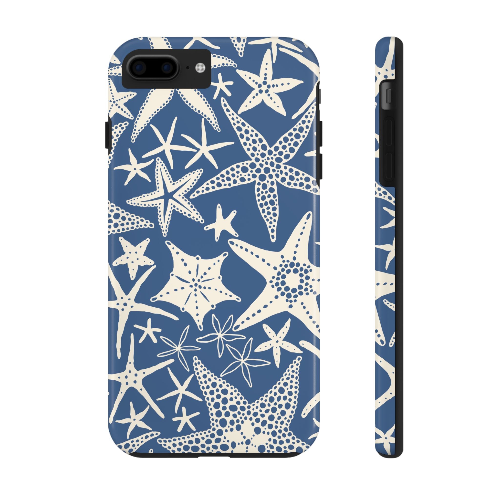 Nautical Starfish Tough Phone Cases - Coastal Ocean Inspired Design