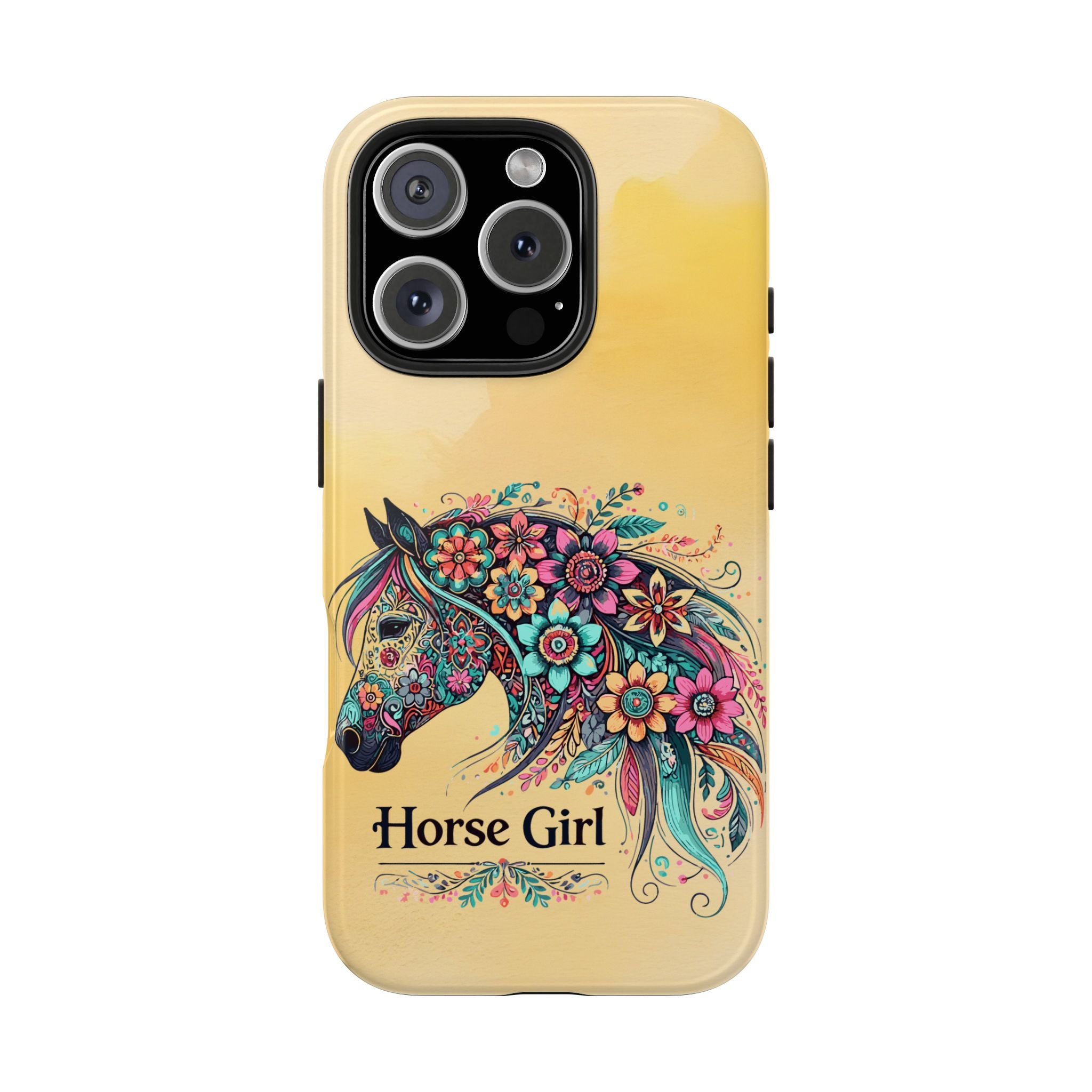 Horse Girl Tough Mobile Phone Case