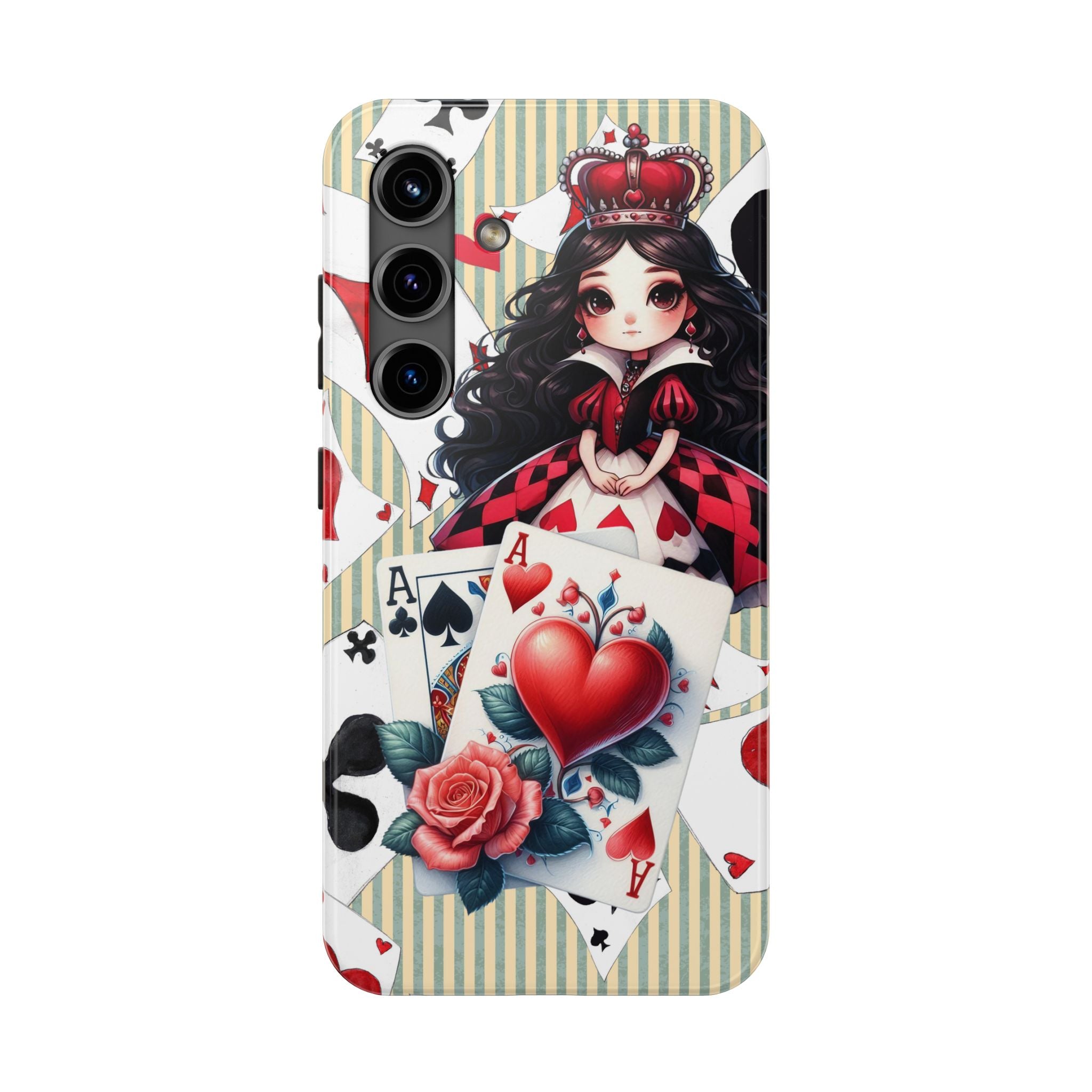 Queen Of Hearts Tough Mobile Phone Case