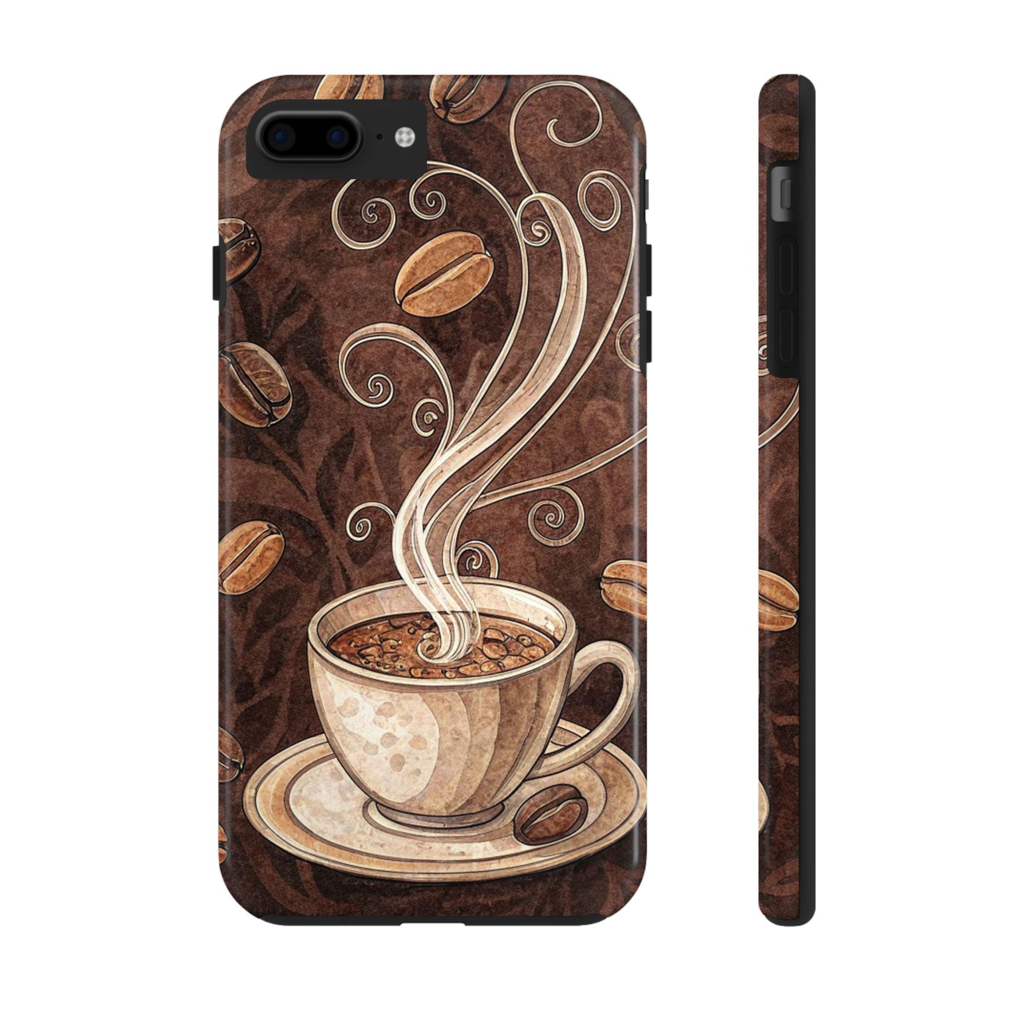 Coffee Lover Tough Impact Resistant Phone Case Stylish Durable Design for Coffee Enthusiasts iPhone Samsung Cover