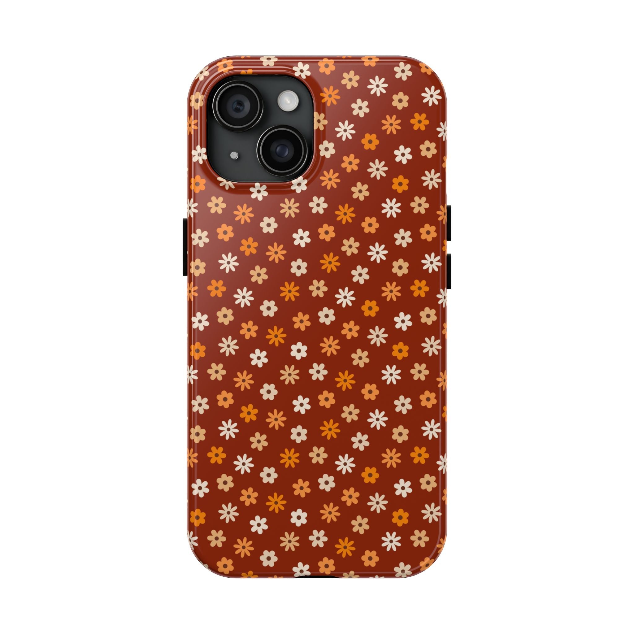 Pumpkin Spice Daisy Mobile Phone Case