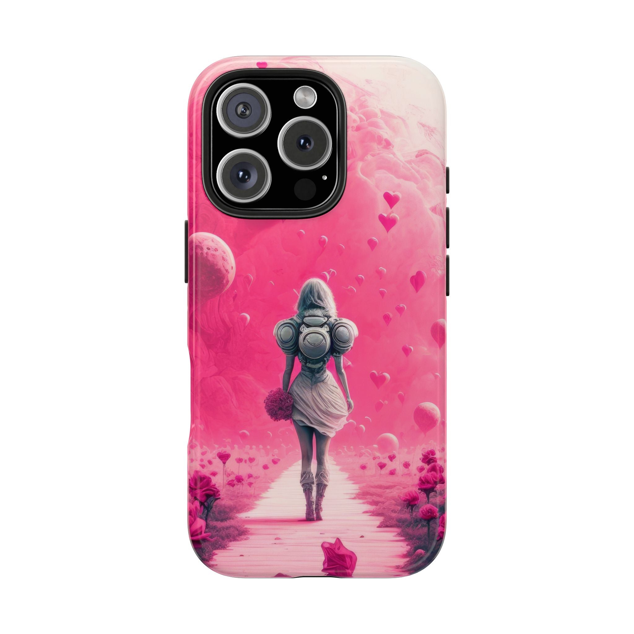 Off World Pink Tough Mobile Phone Case