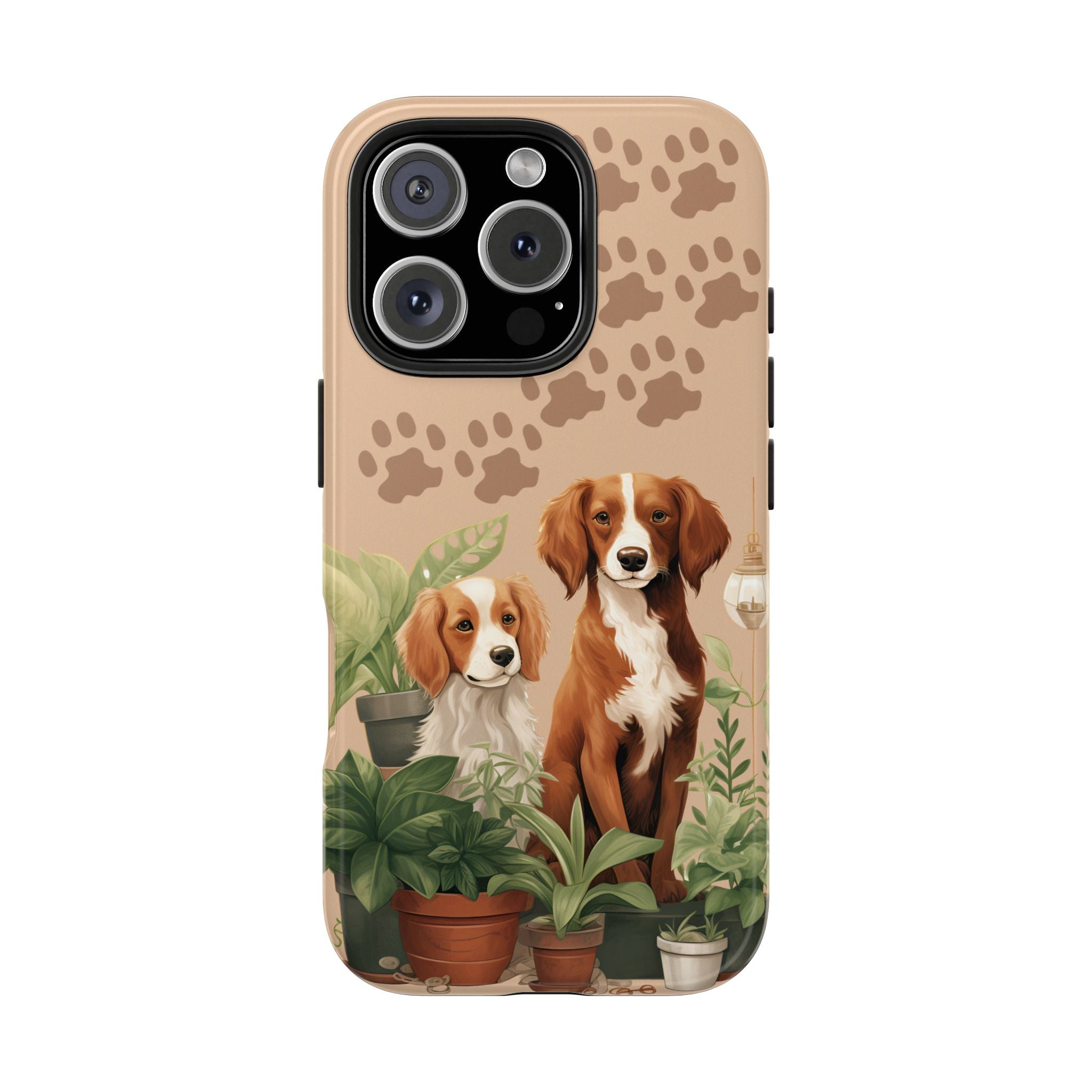 Dog Prints Tough Mobile Phone Case
