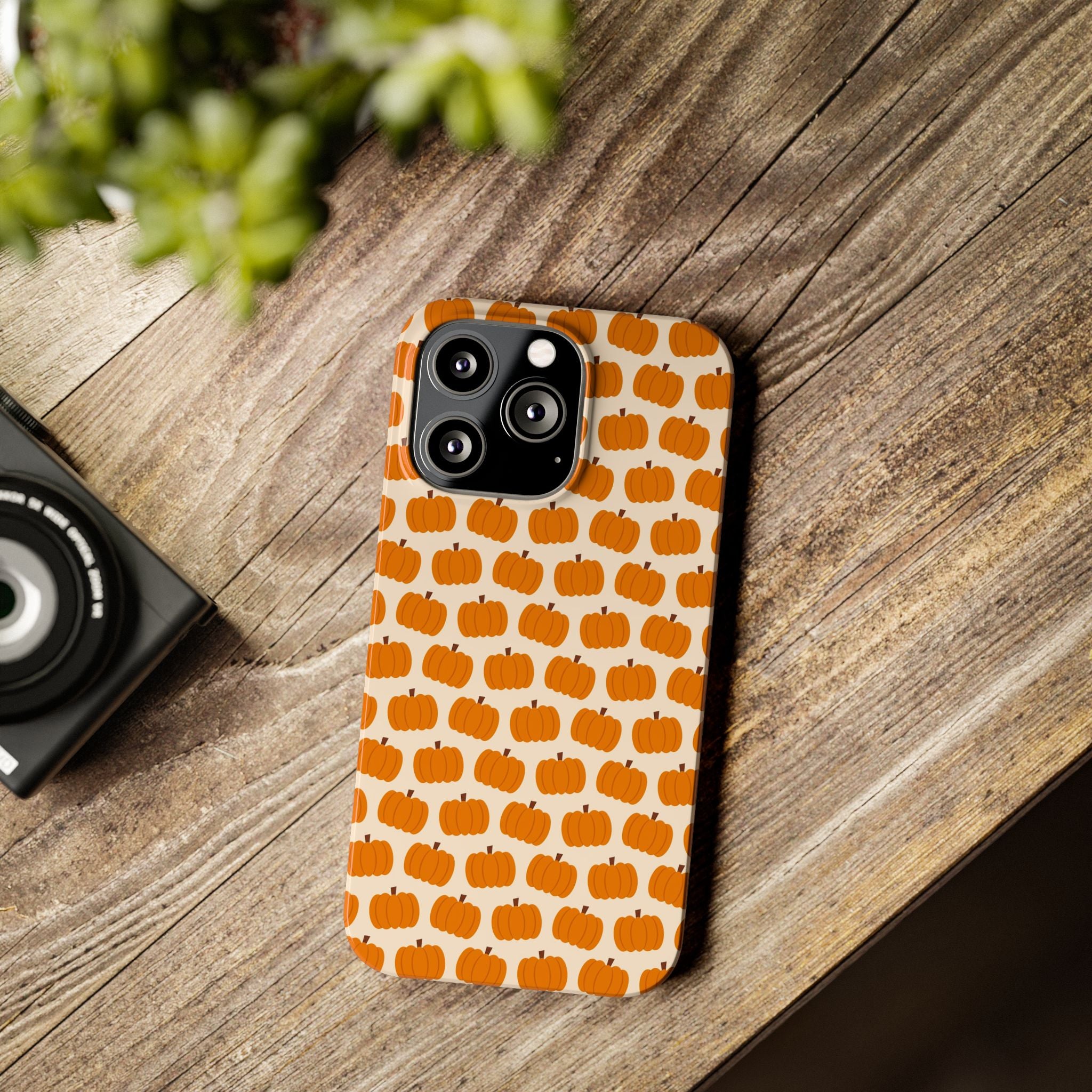 Pumpkins Slim Phone Case