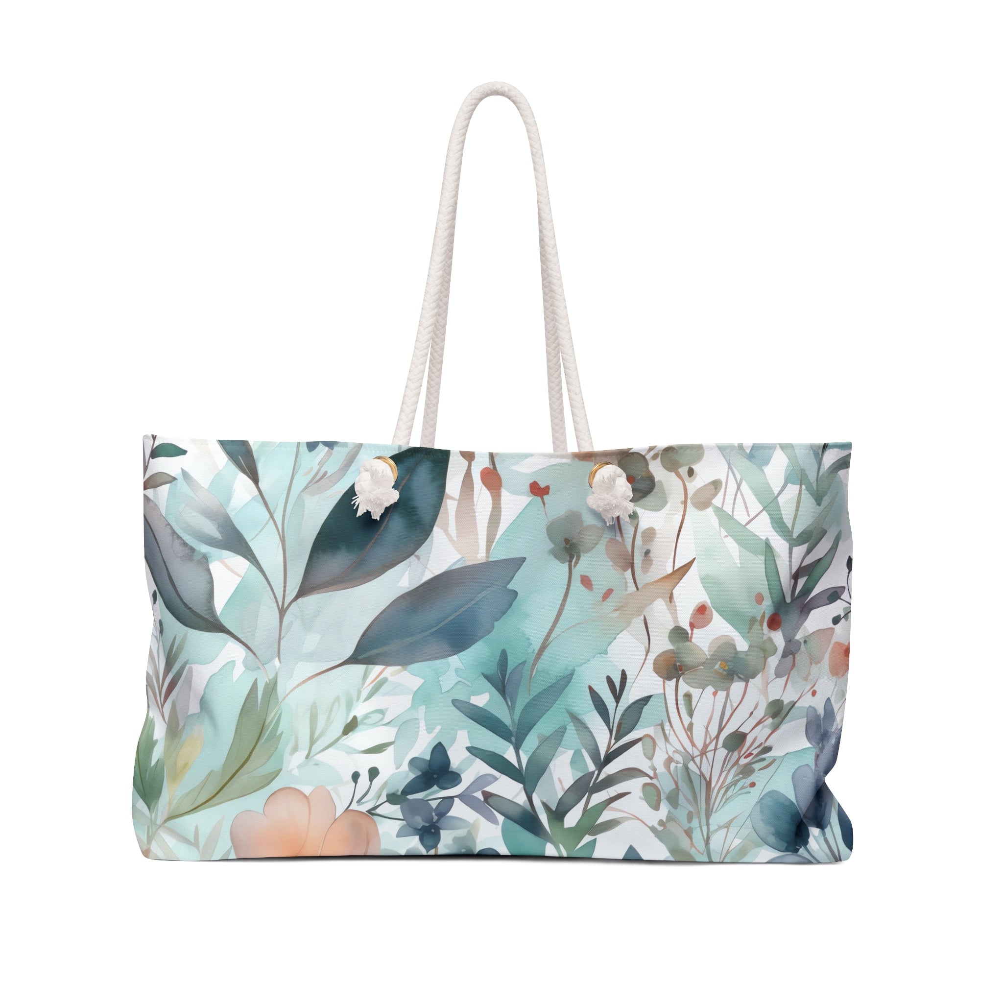 Floral Extra Large Tote Bag Stylish Travel Tote for Weekend Summer Beach Getaways