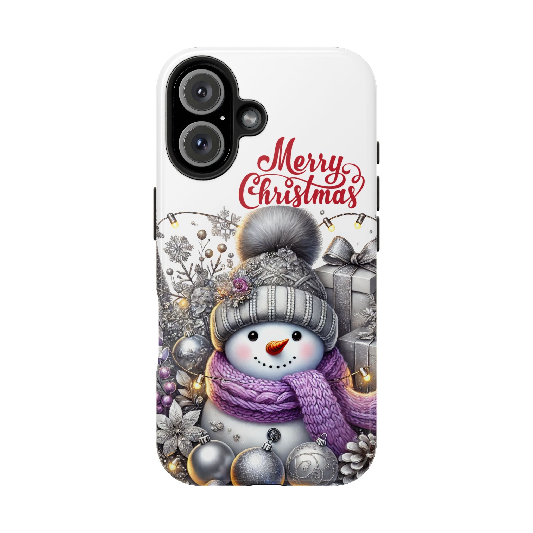 Merry Christmas Snowman Mobile Phone Case