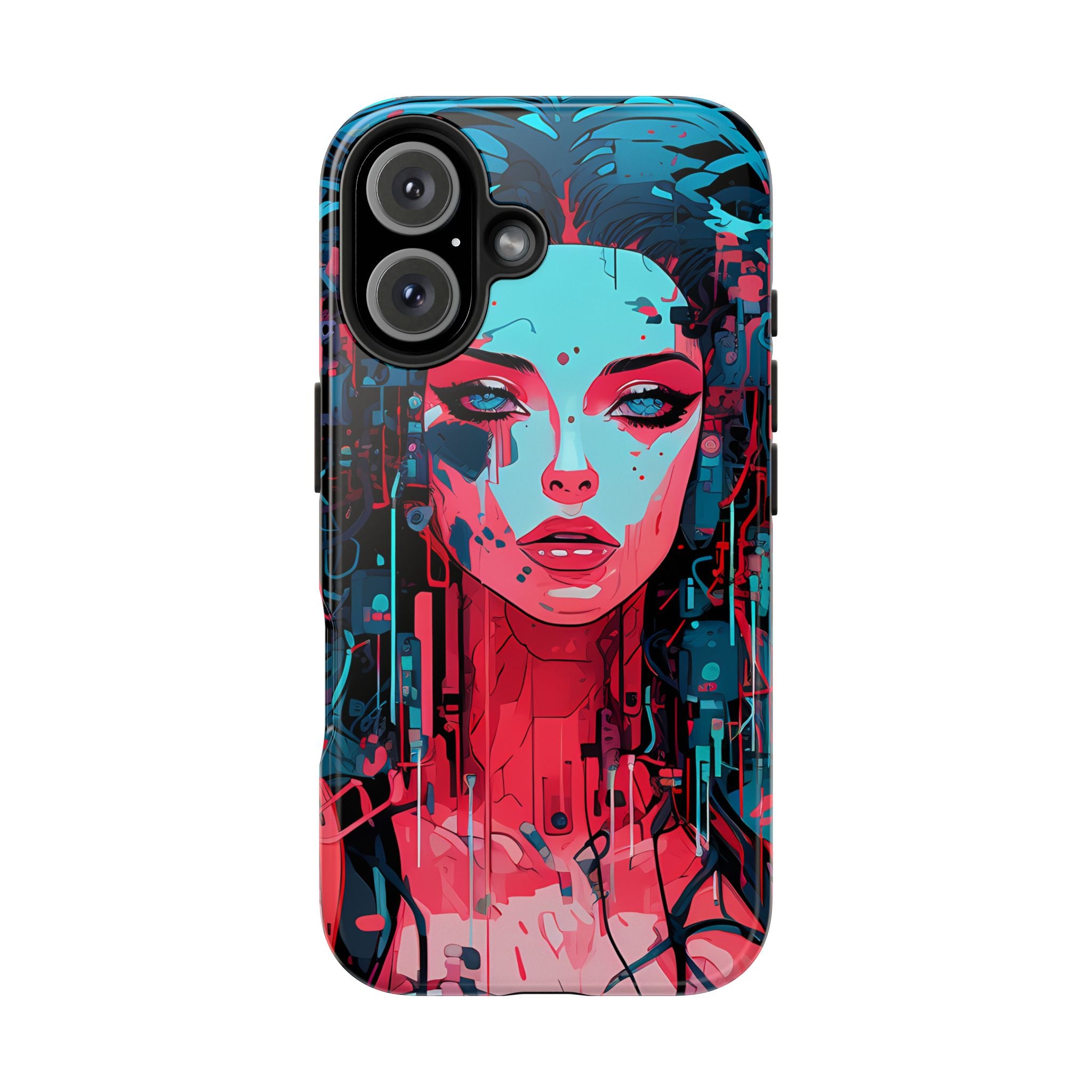 Abstract Girl Mobile Phone Case