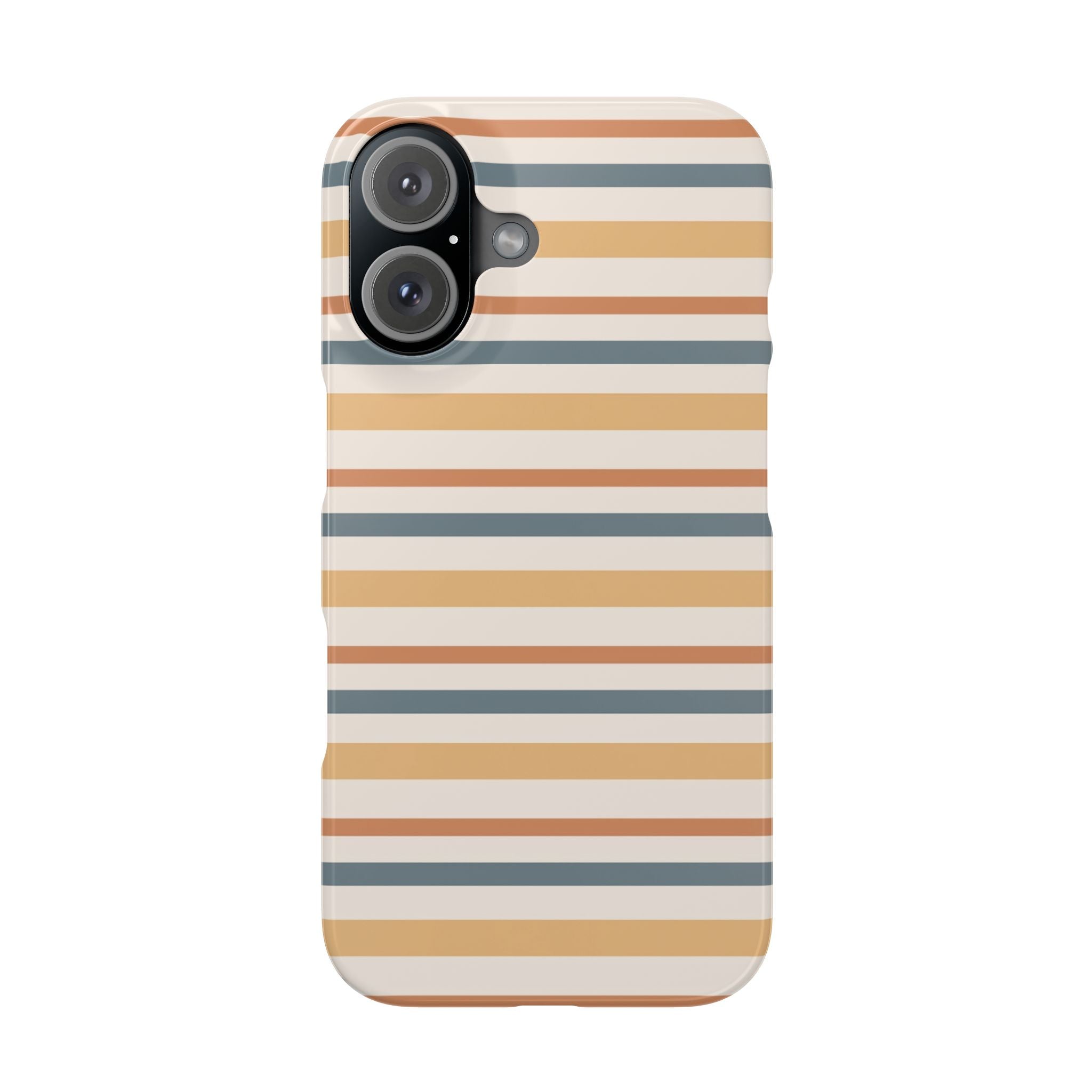 Modern Striped Slim Case Stylish For iPhone or Samsung Protection for Trendsetters