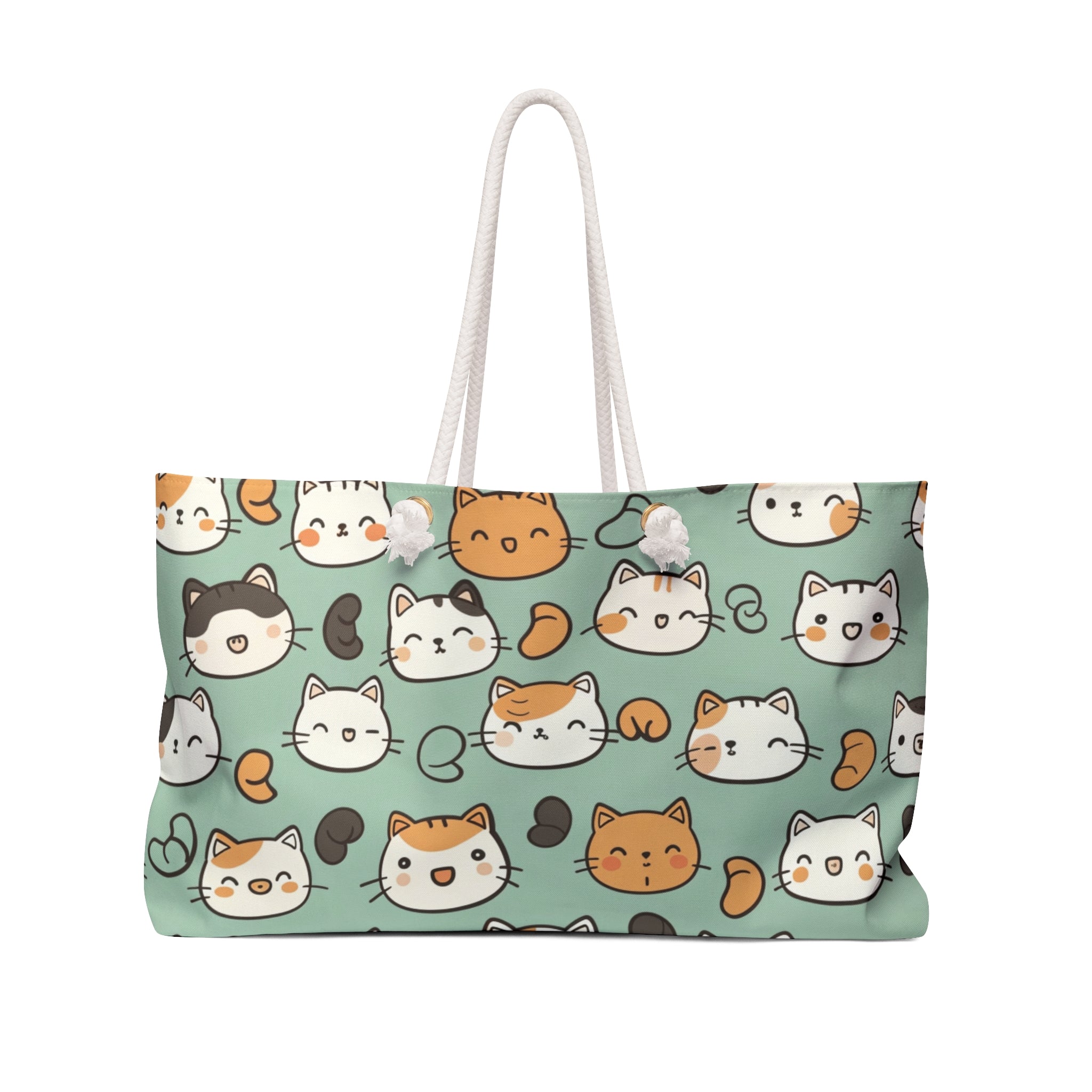 Kitty Cats Extra Large Carryall Tote Bag