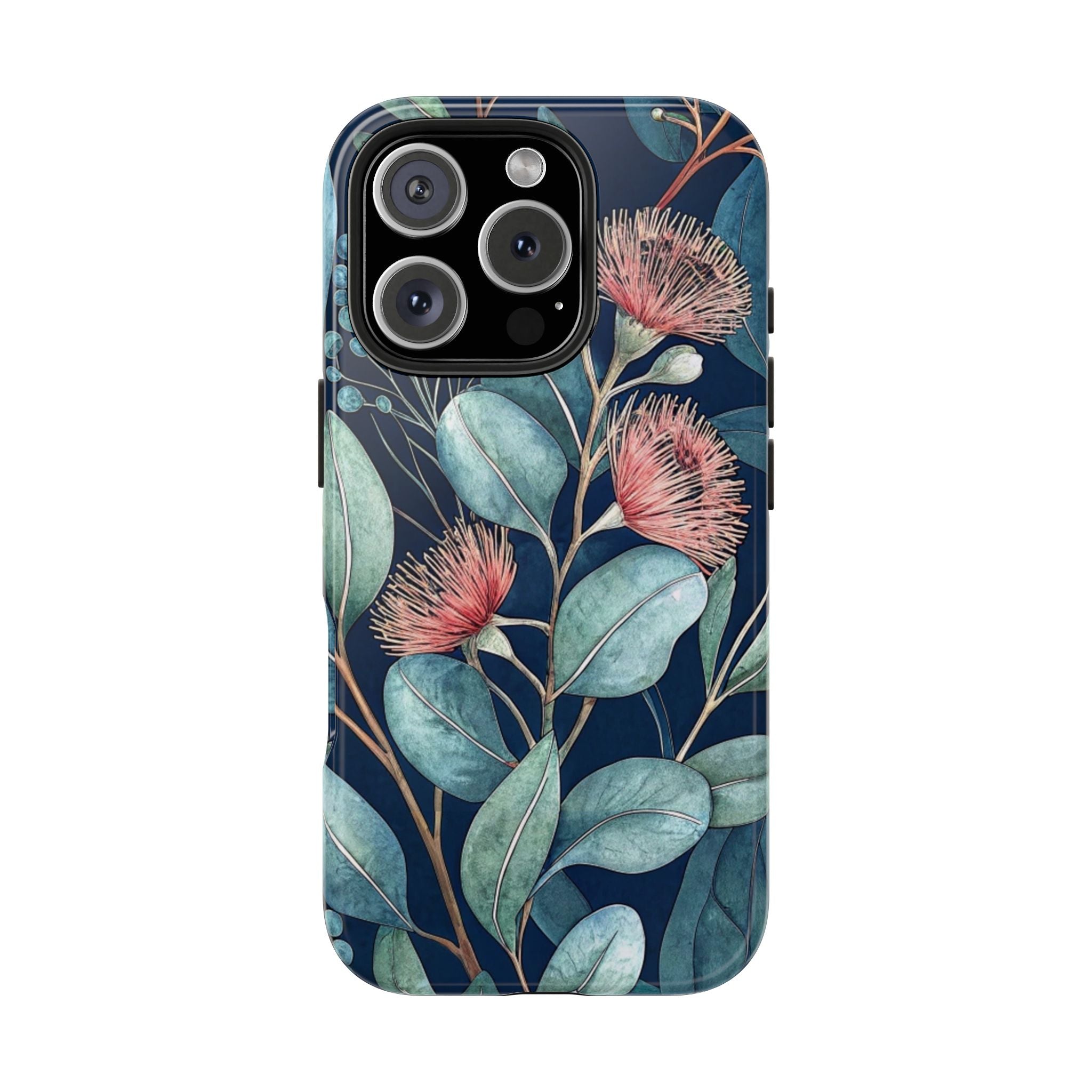 Floral Tough Phone Case, Stylish Phone Cover, Nature-Inspired Gift, Durable Protection, Phone Accessory for Plant Lovers, iPhone or Samsung
