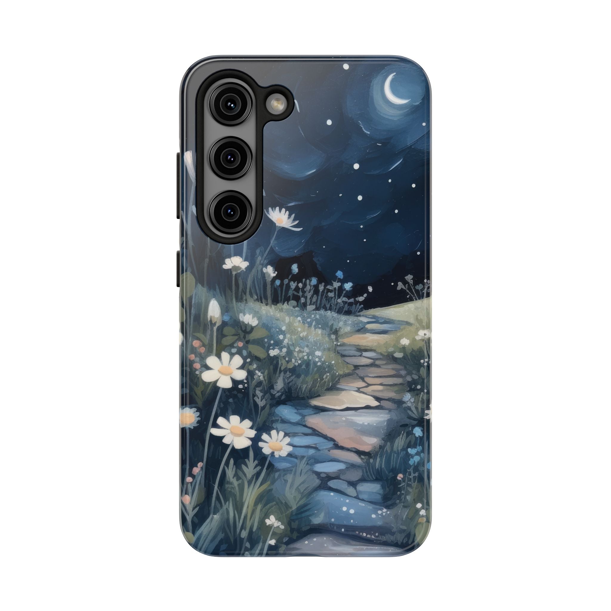 Tough Phone Case - Midnight Garden Path Design