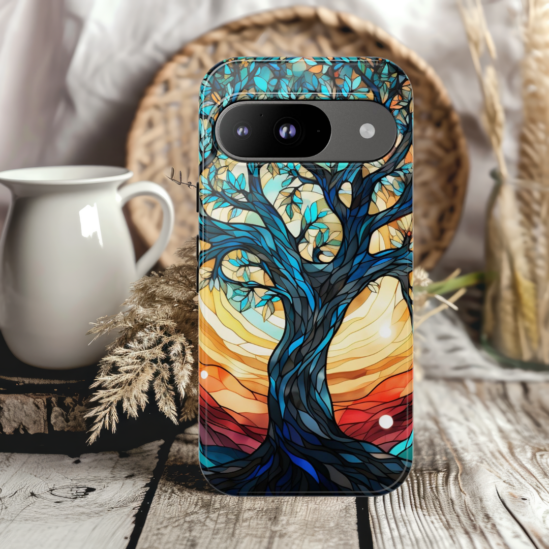 Artistic Tree Google Pixel Phone Case Tough, Colorful Protection for Nature Lovers