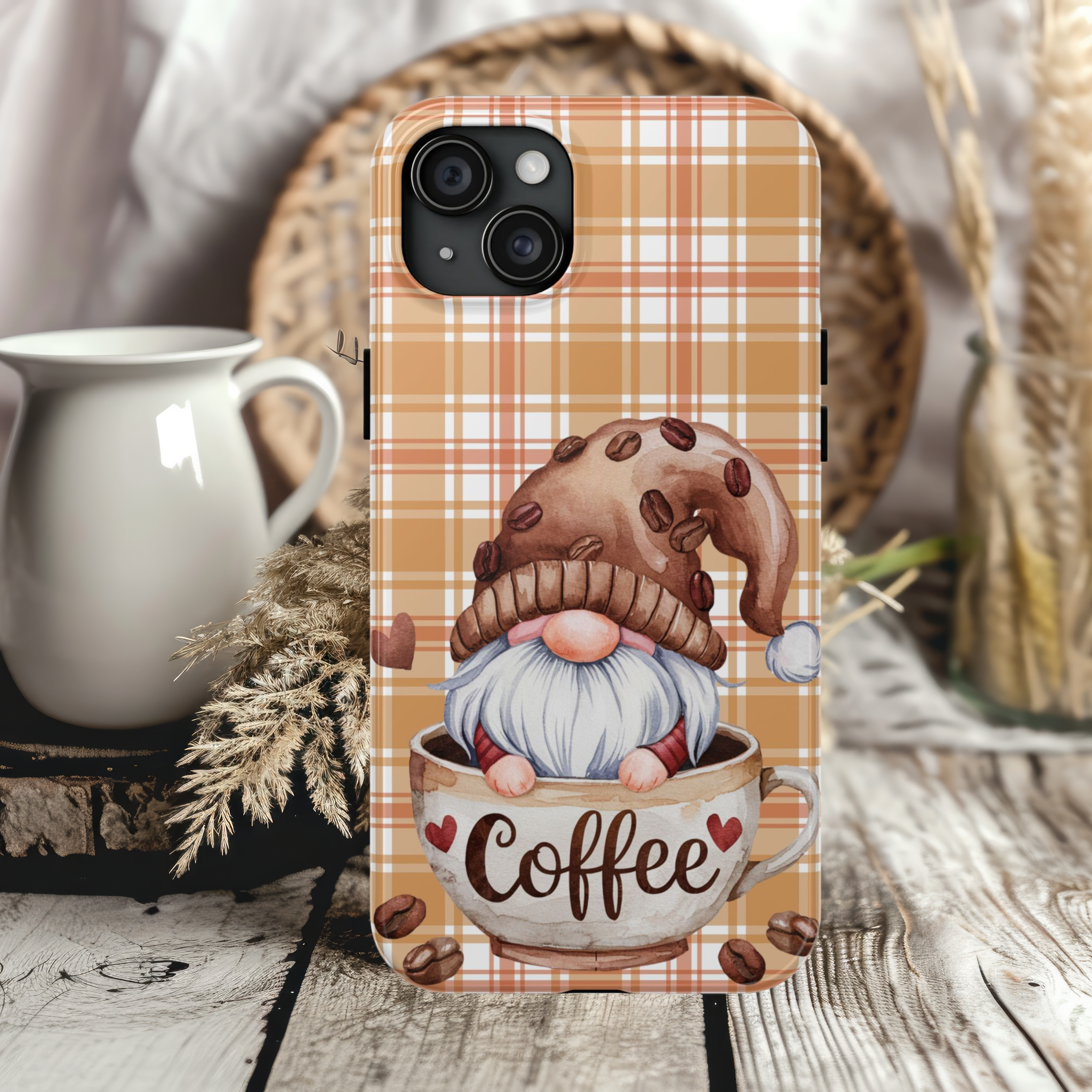 Coffee Gnome Tough Mobile Phone Case