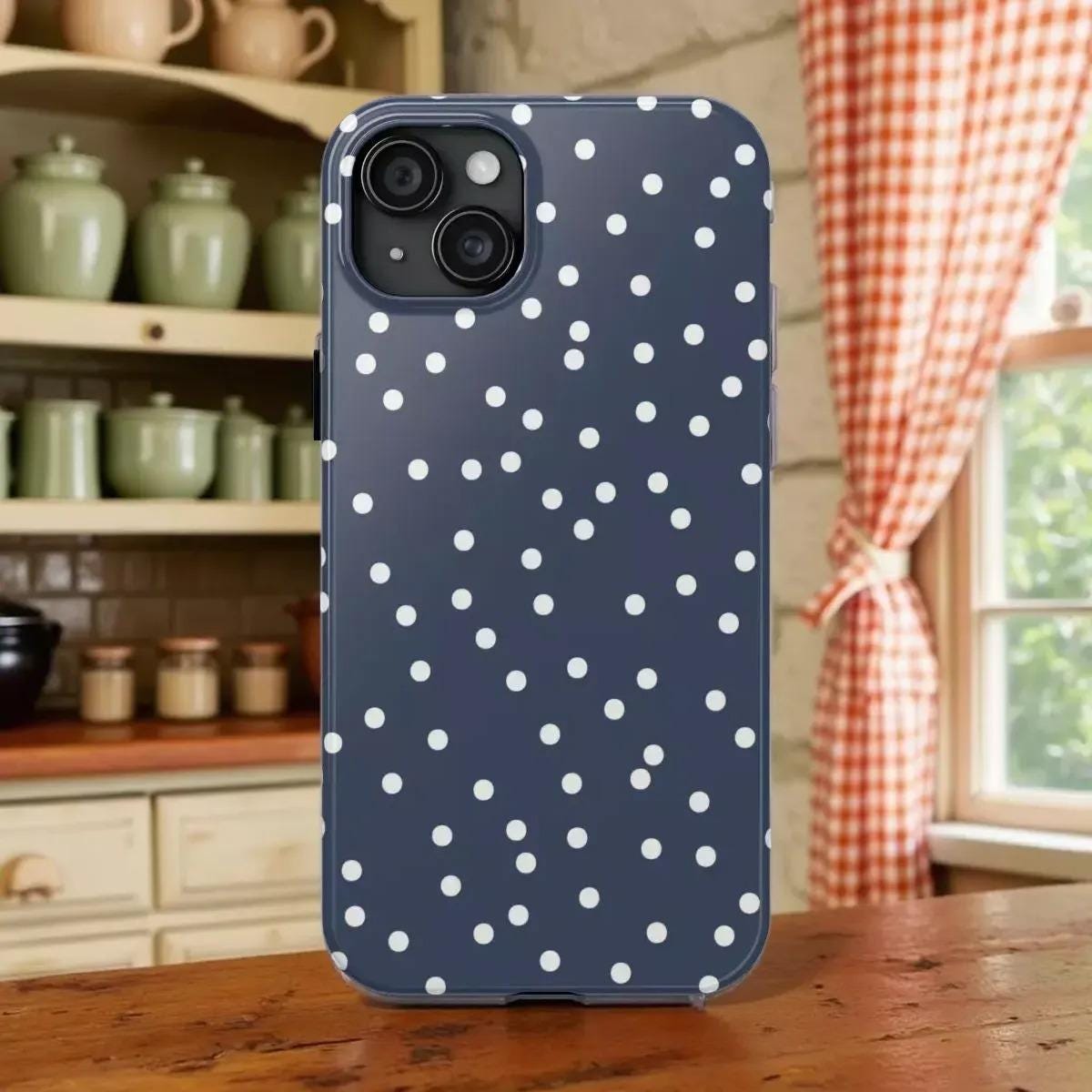 Polka Dot Tough Mobile Phone Case - 4 Colors To Choose A Favorite Cover