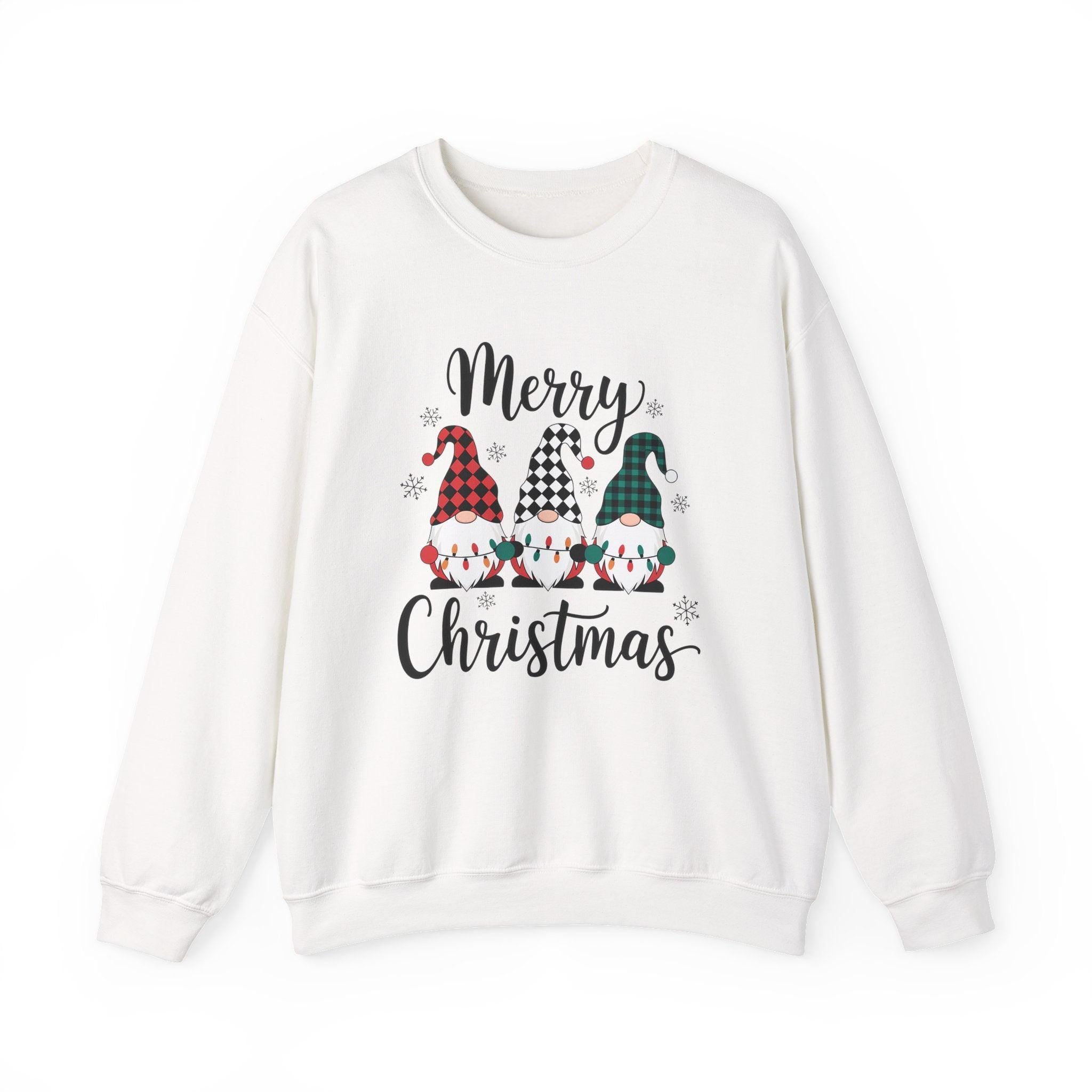 Merry Christmas Crewneck Sweatshirt, Holiday Sweater, Christmas Gift, Cozy Winter Wear, Holiday Sweatshirt, Festive Fashion