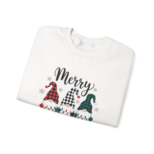 Merry Christmas Crewneck Sweatshirt, Holiday Sweater, Christmas Gift, Cozy Winter Wear, Holiday Sweatshirt, Festive Fashion