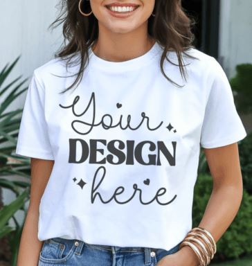 Your Personalized Heavy Cotton T-Shirt - Add Your Design