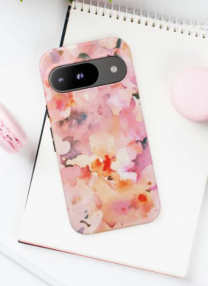 Benefits of Pink Hues Floral Google Pixel Tough Phone Case with Watercolor Design for Everyday Use