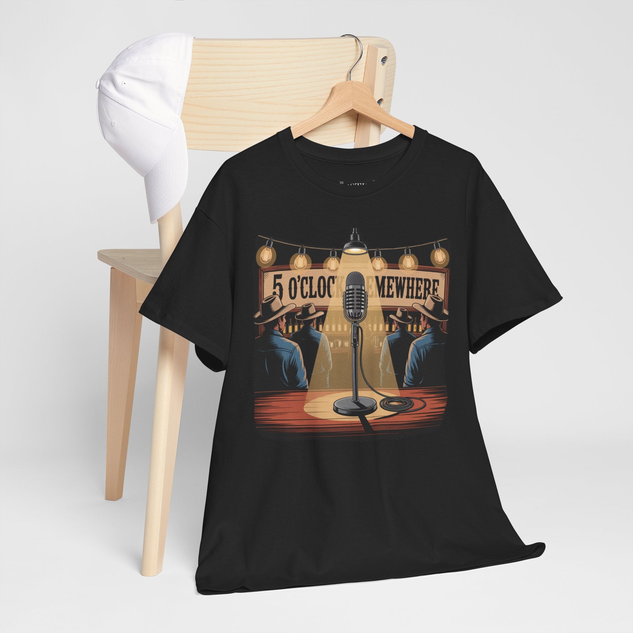 Retro Music Vibe Tee, Heavy Cotton Shirt for Music Lovers, Perfect Gift for Musicians, Concert Goers, and Casual Wear