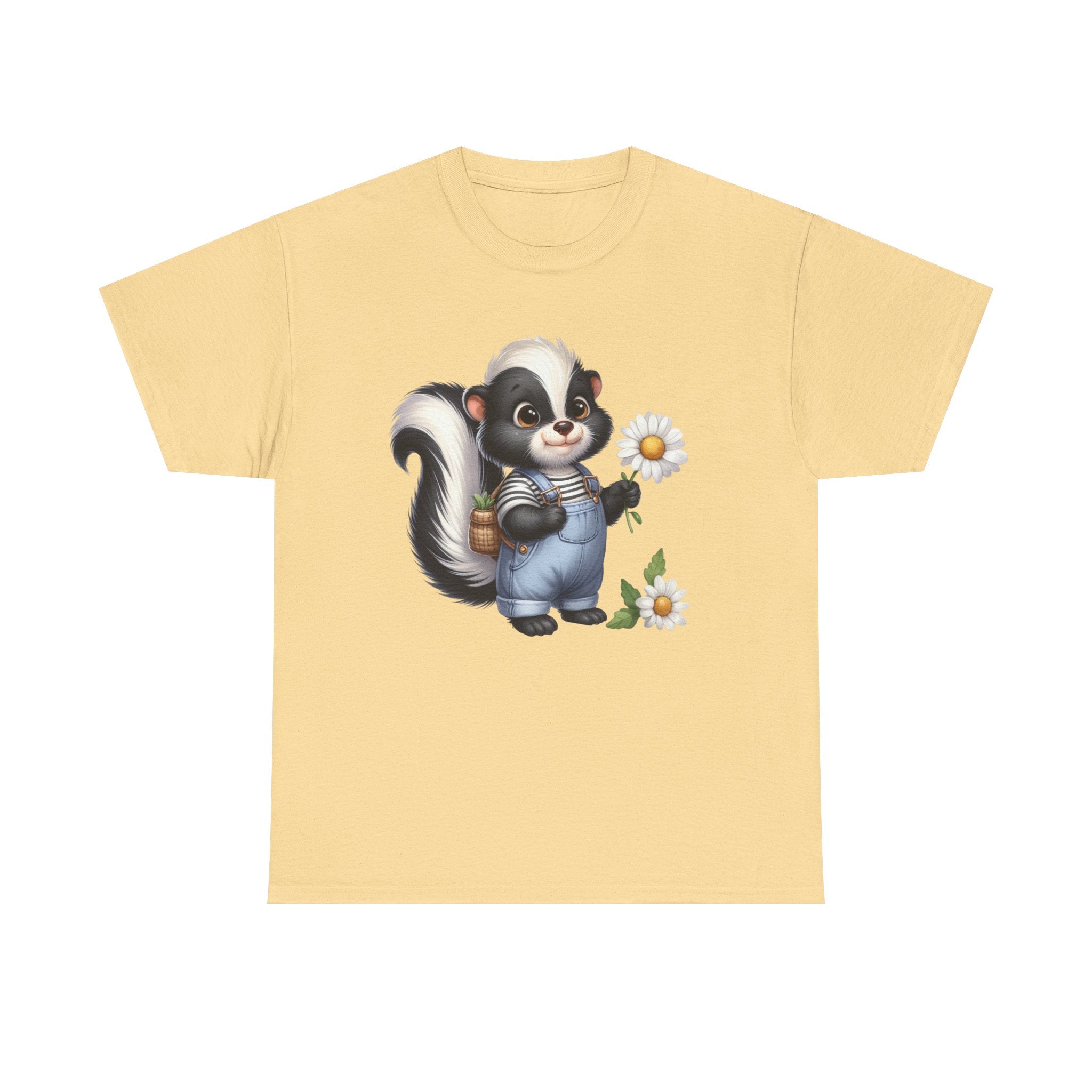 Adorable Skunk Tee for Nature Lovers, Cute Animal T-Shirt, Gift for Animal Lovers, Spring Outfits, Eco-Friendly Style