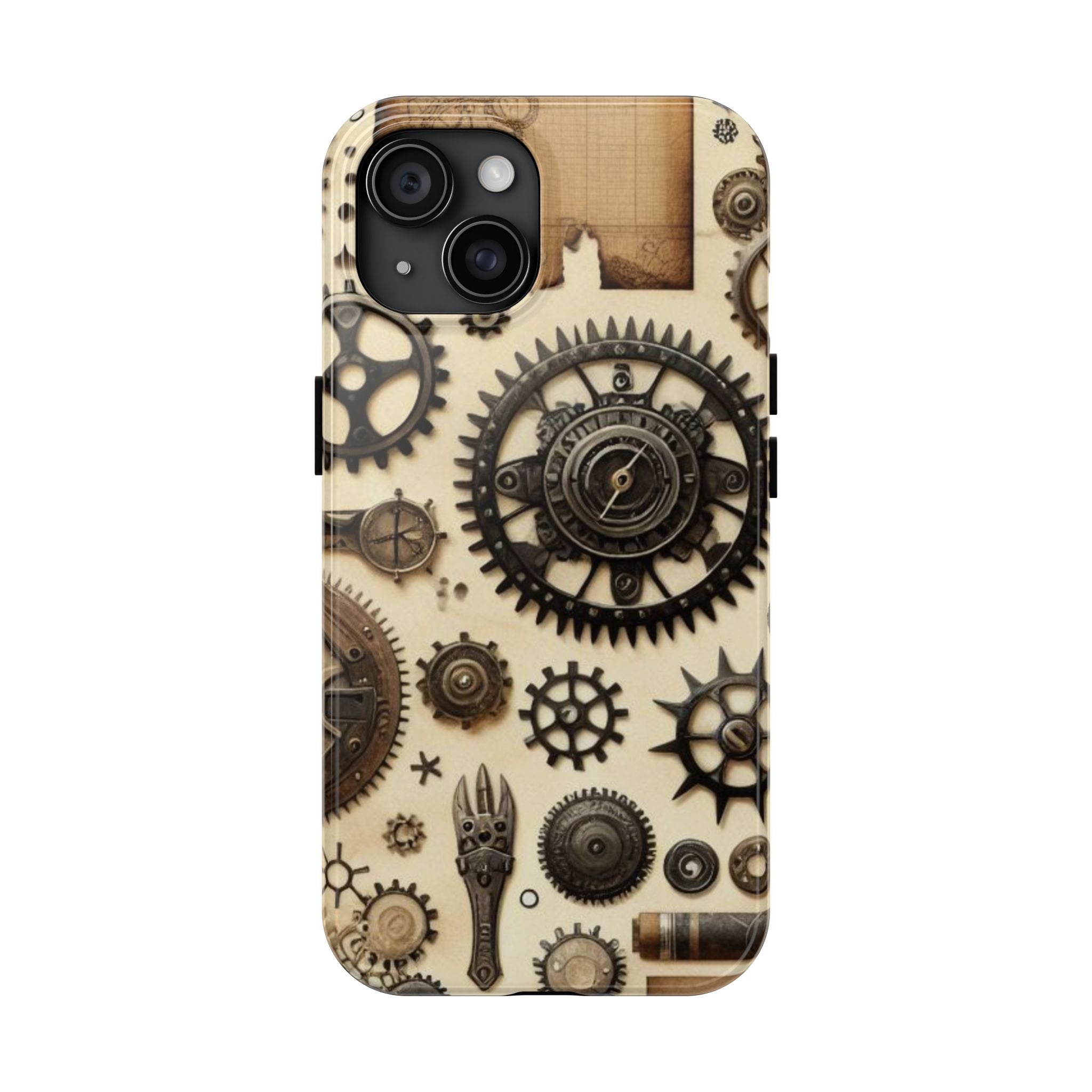 Steampunk Gears Tough Mobile Phone Case