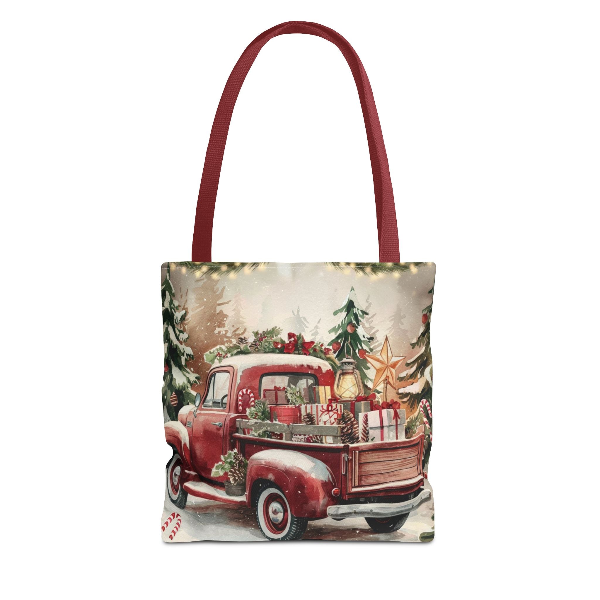 Christmas Truck Gifts Carryall Tote Bag