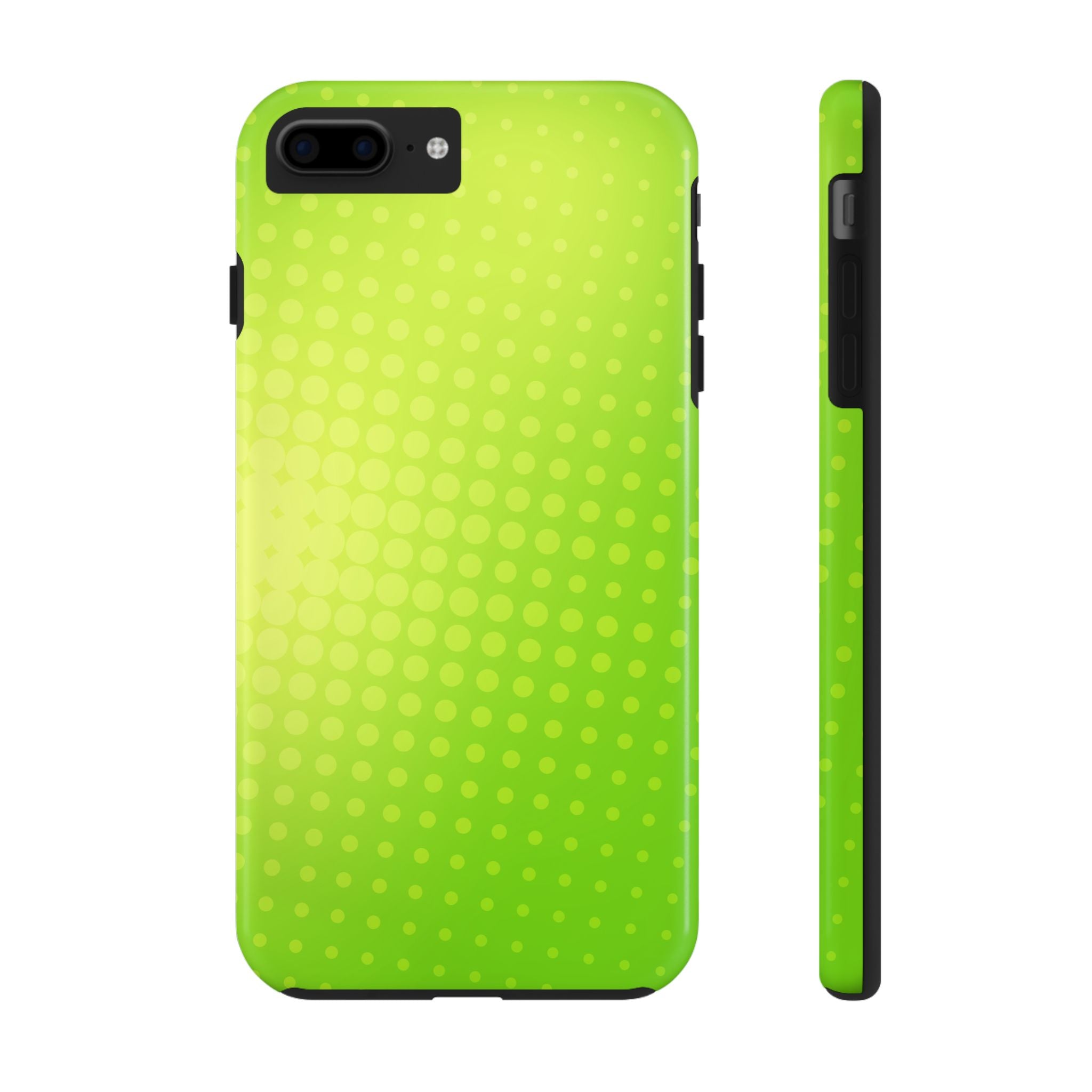 Vibrant Green Tough Phone Case - Stylish Protection for Your Device