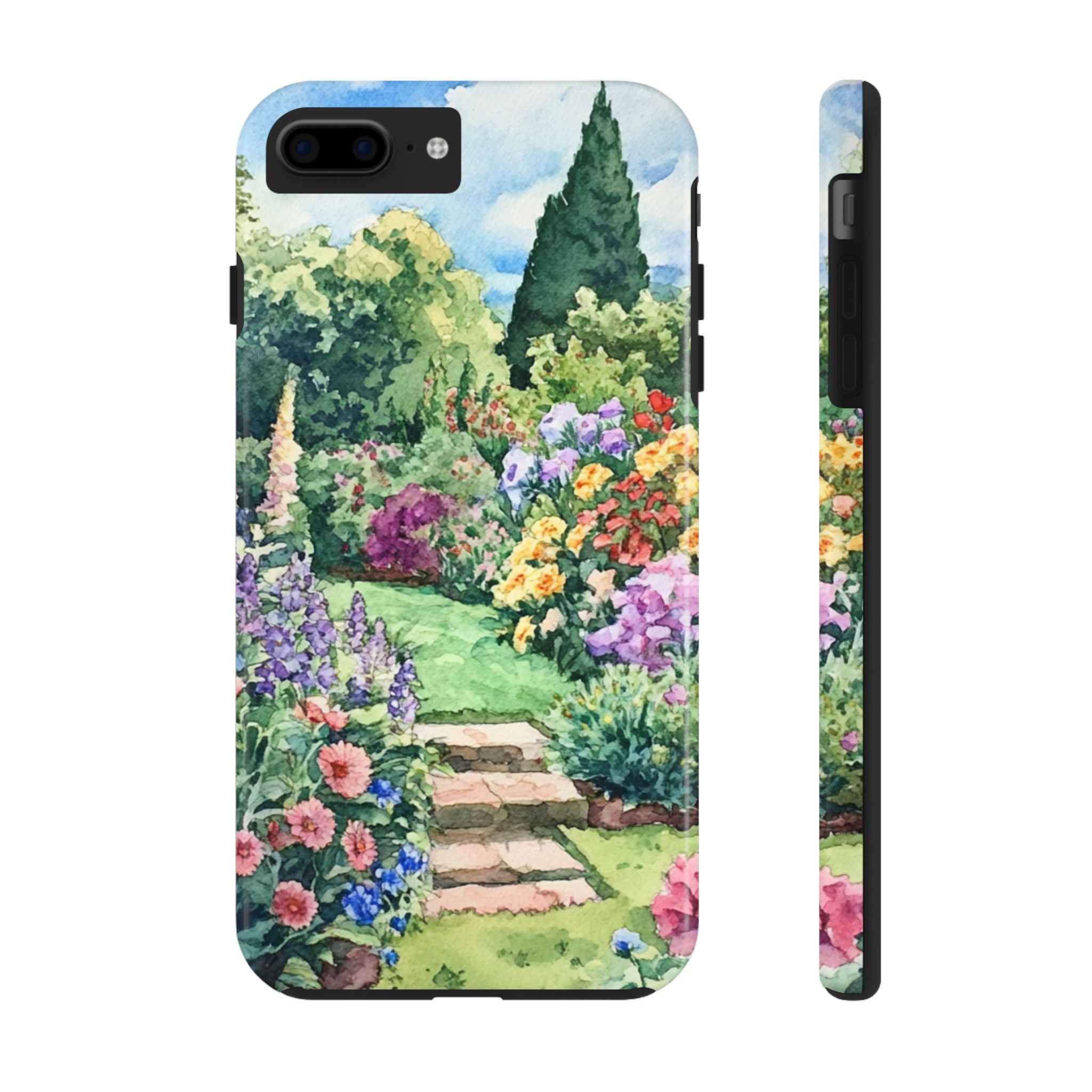 Flower Garden Tough Mobile Phone Case